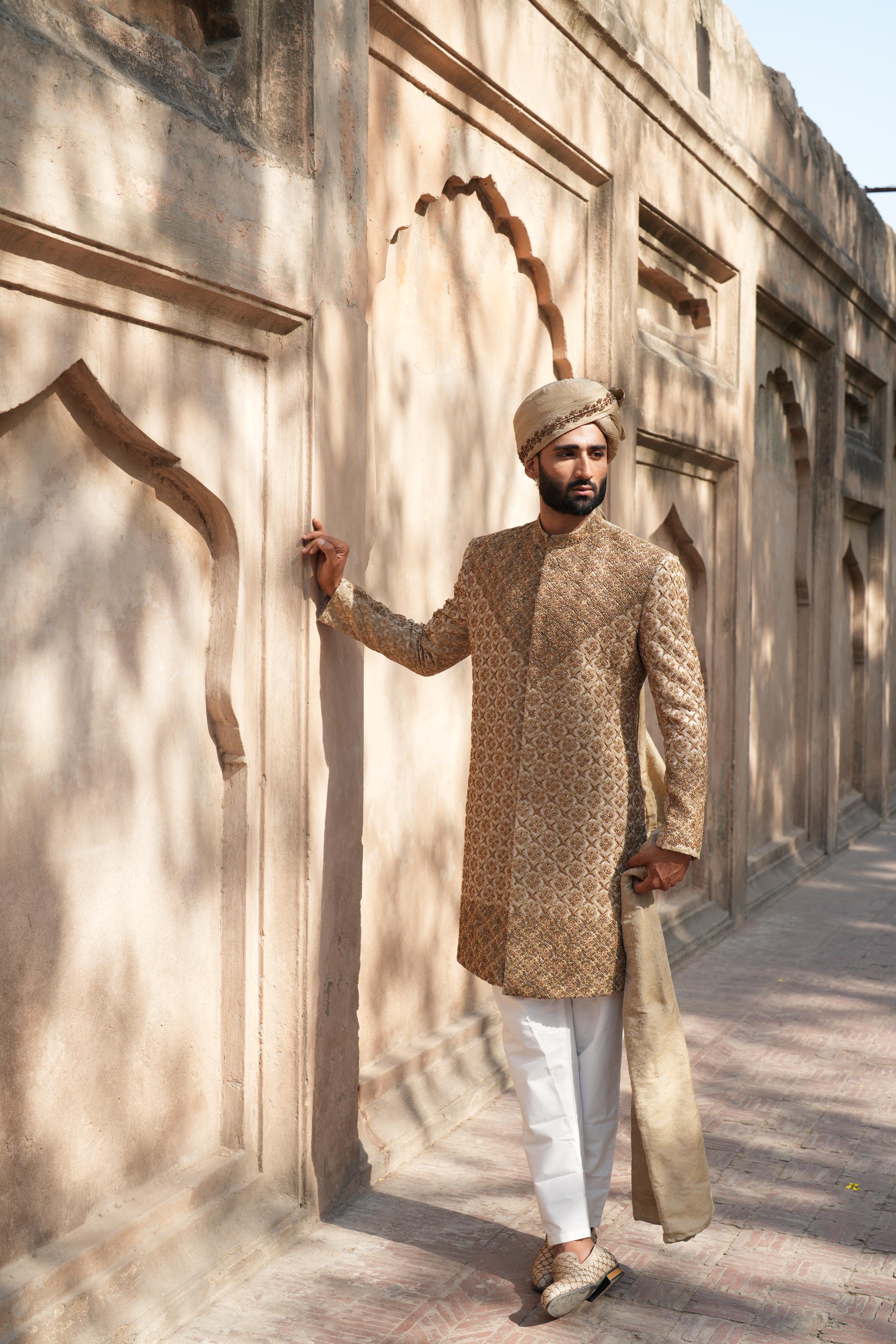 SHERWANI brown