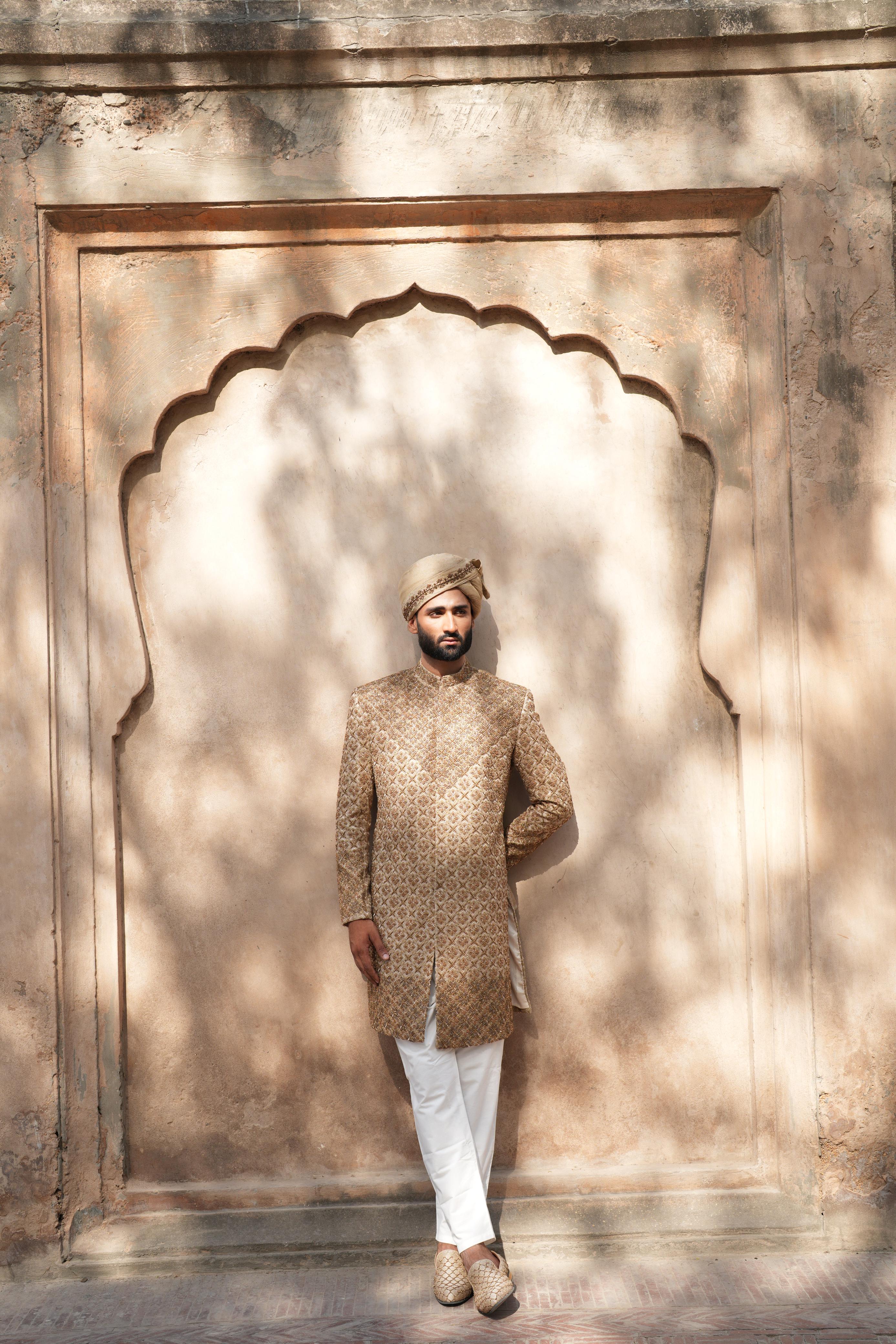 SHERWANI brown