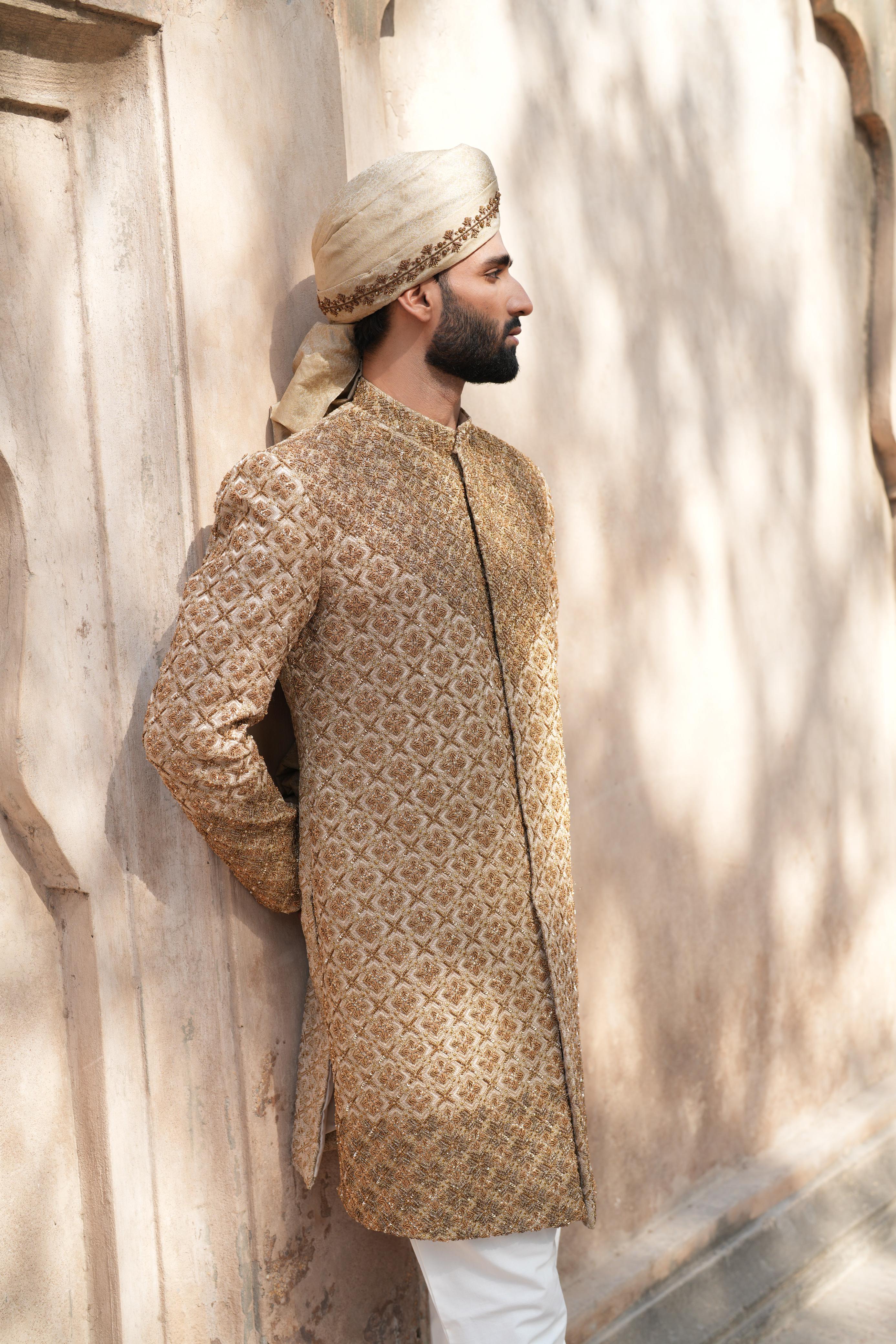 SHERWANI brown