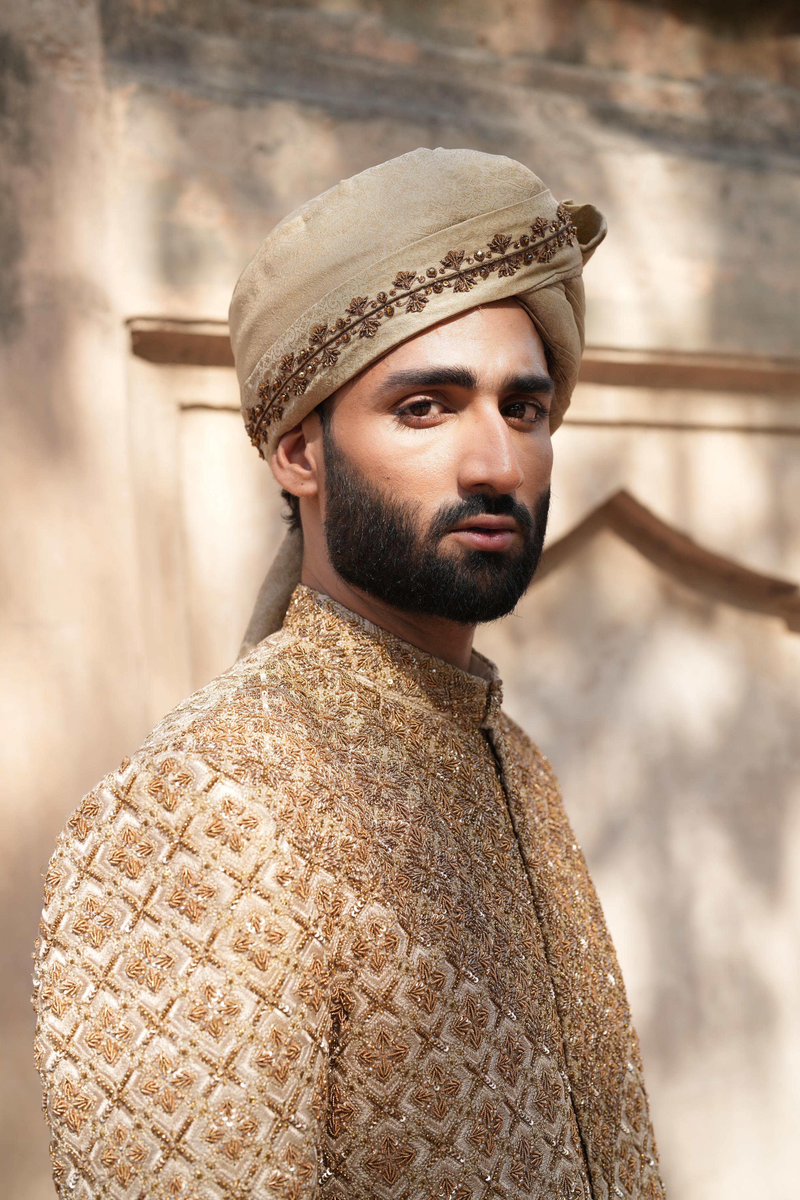 SHERWANI brown