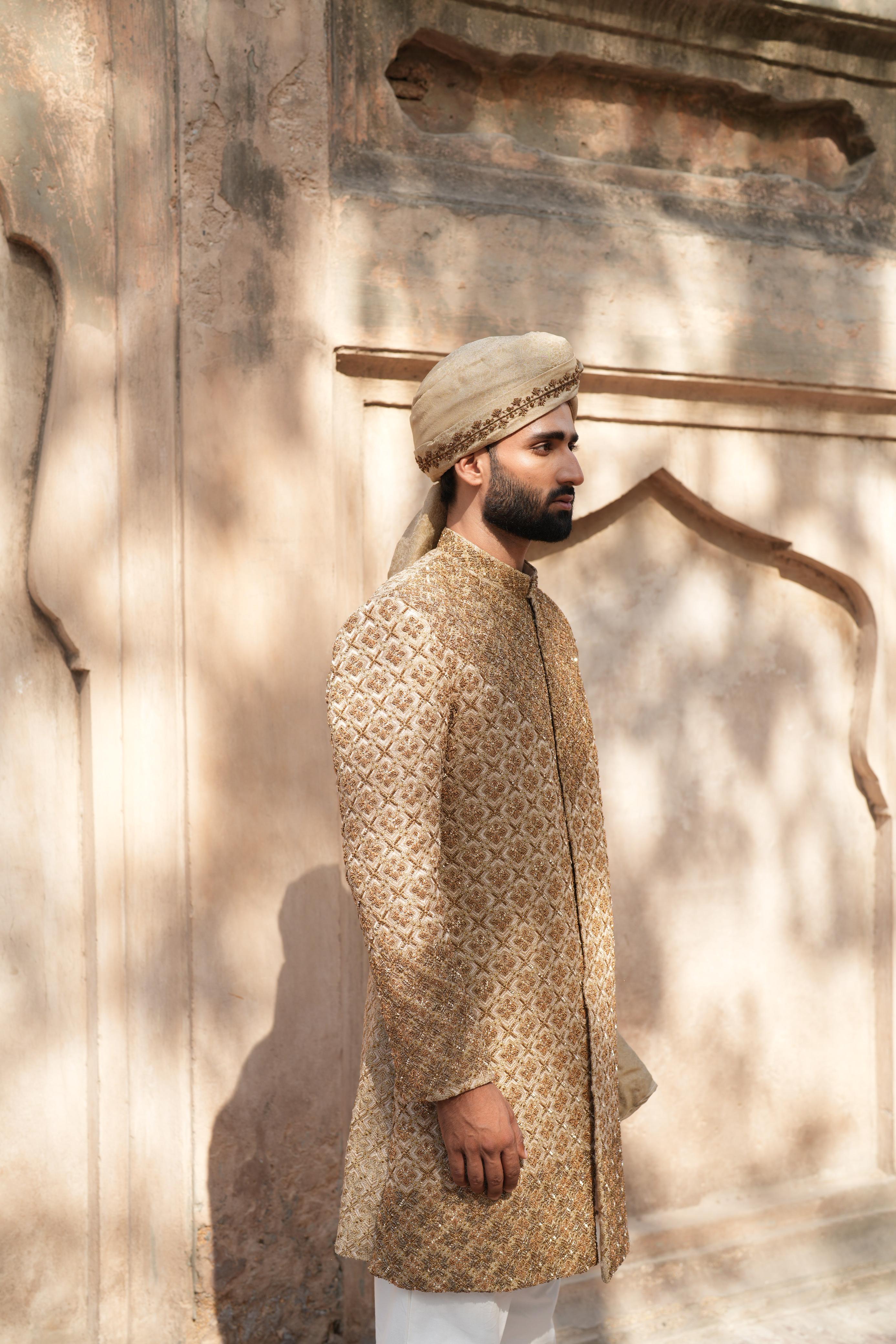 SHERWANI brown
