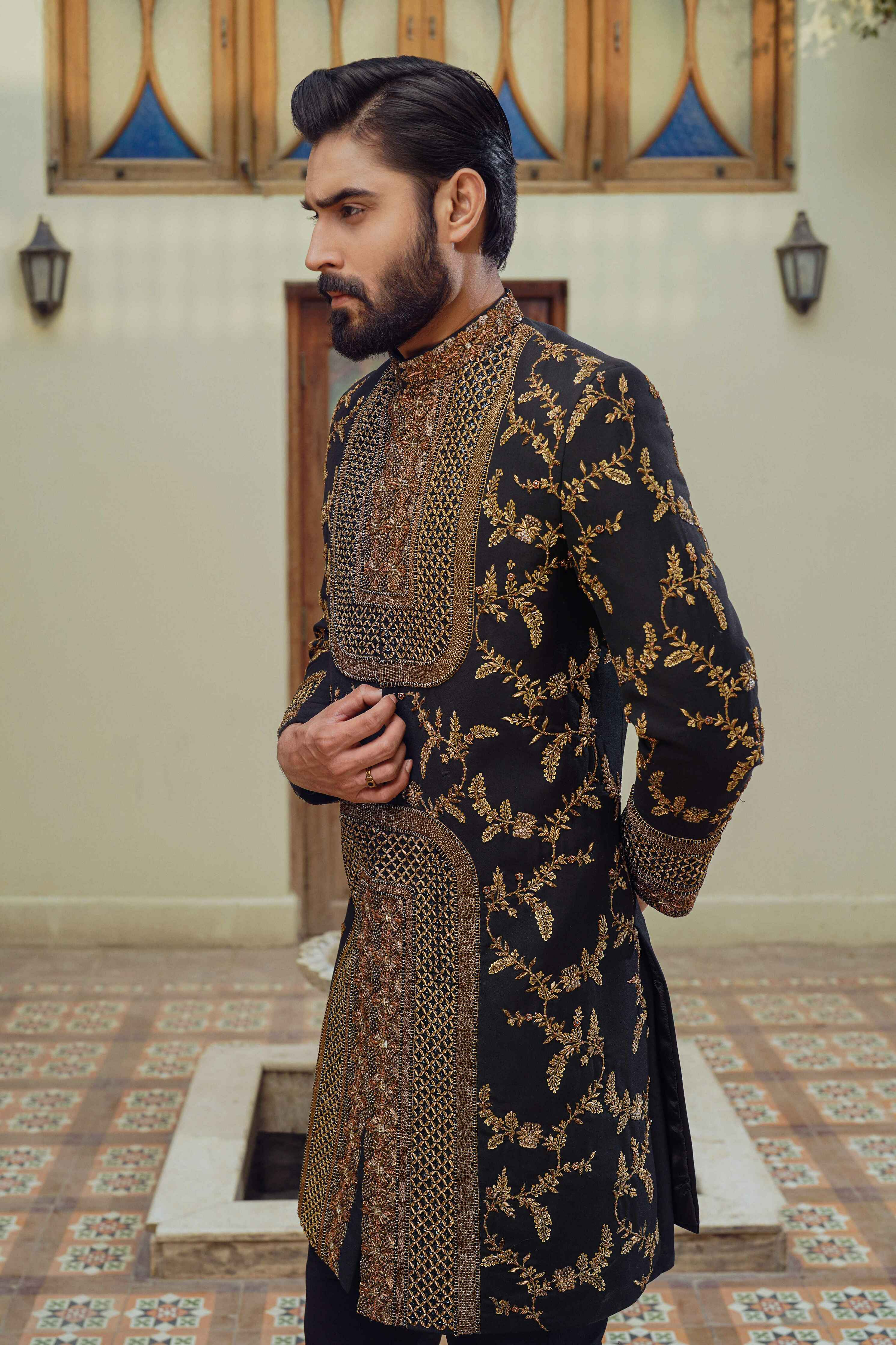 Copper Luxe Sherwani