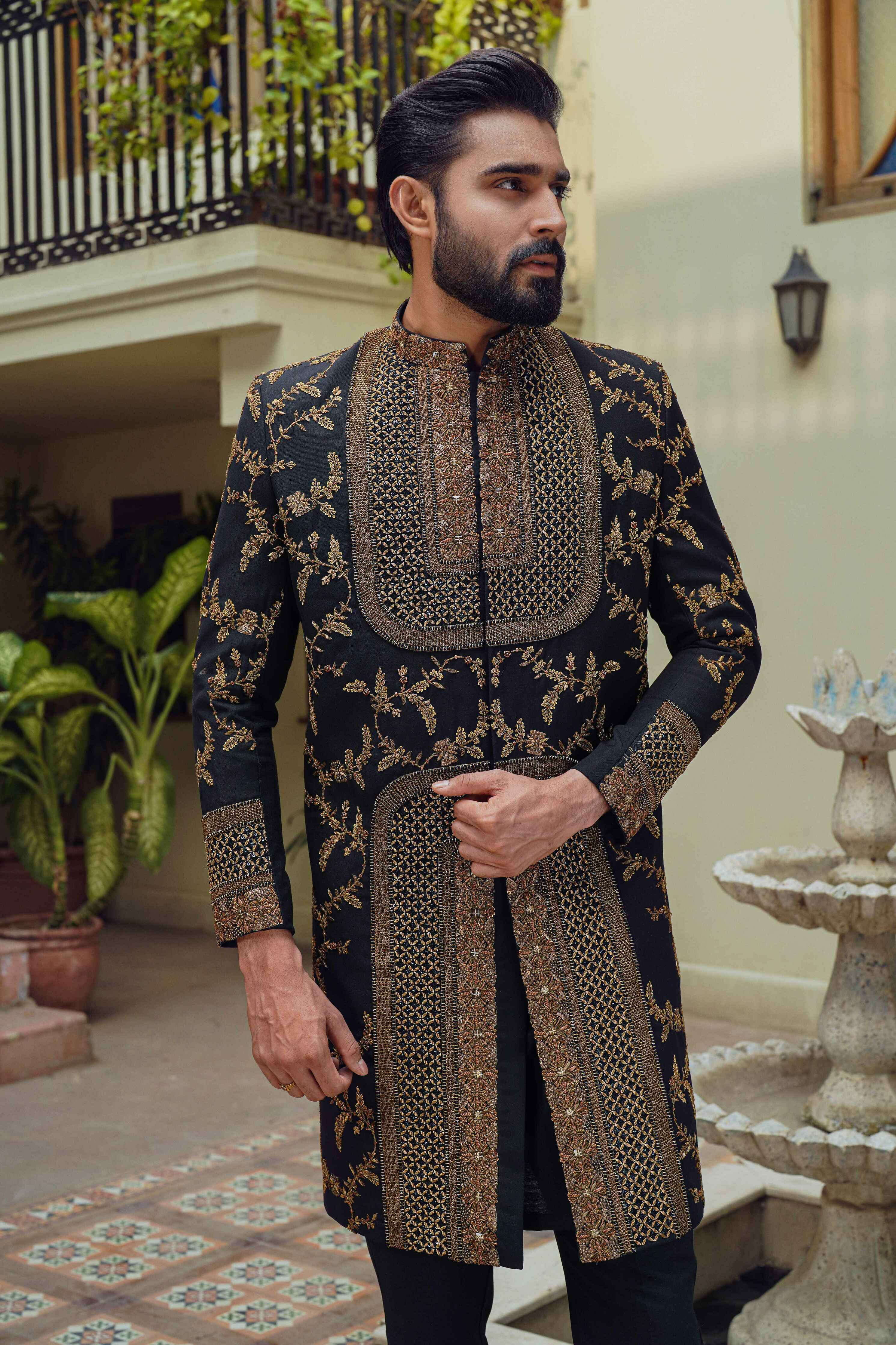 Copper Luxe Sherwani