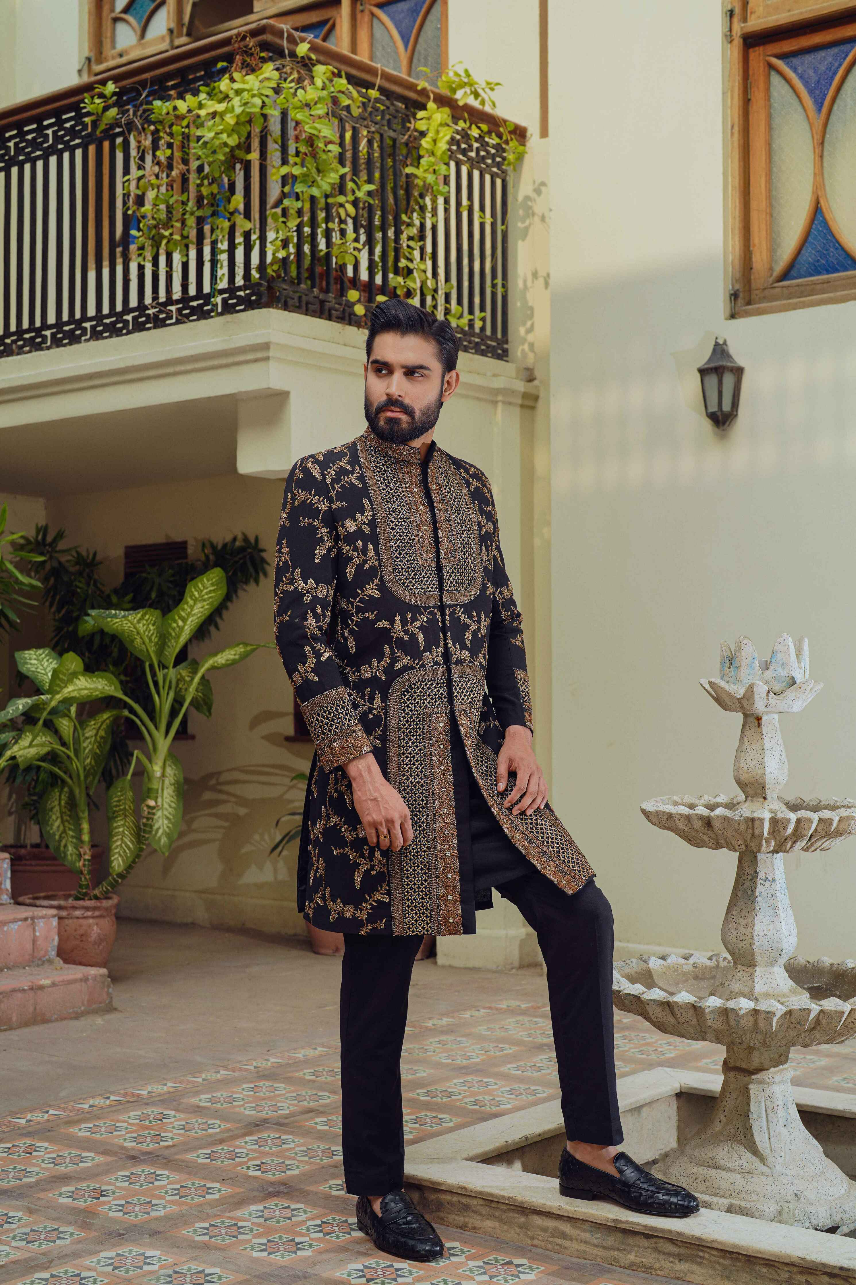 Copper Luxe Sherwani