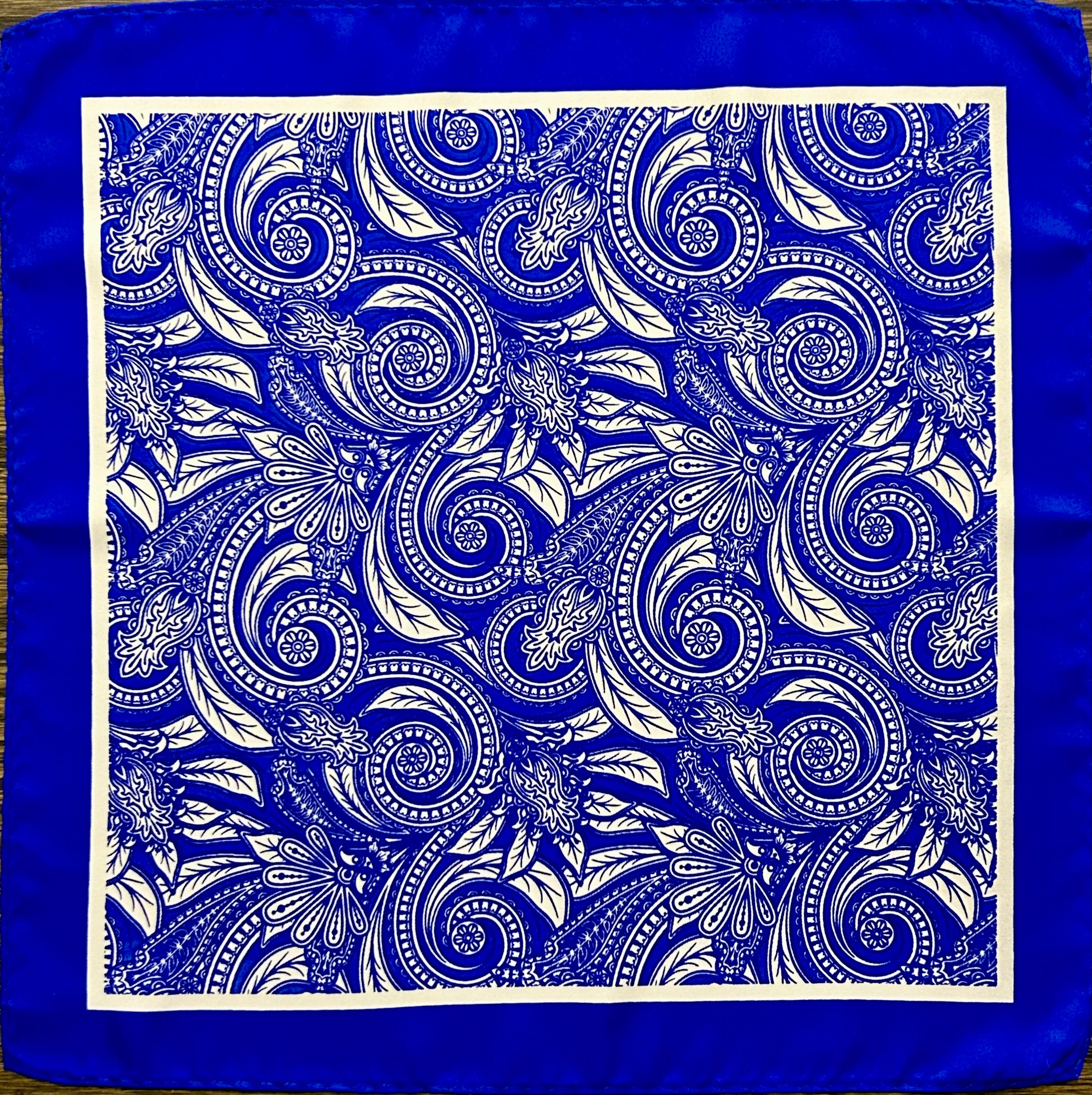 Royal Elegance Paisley Pocket Square