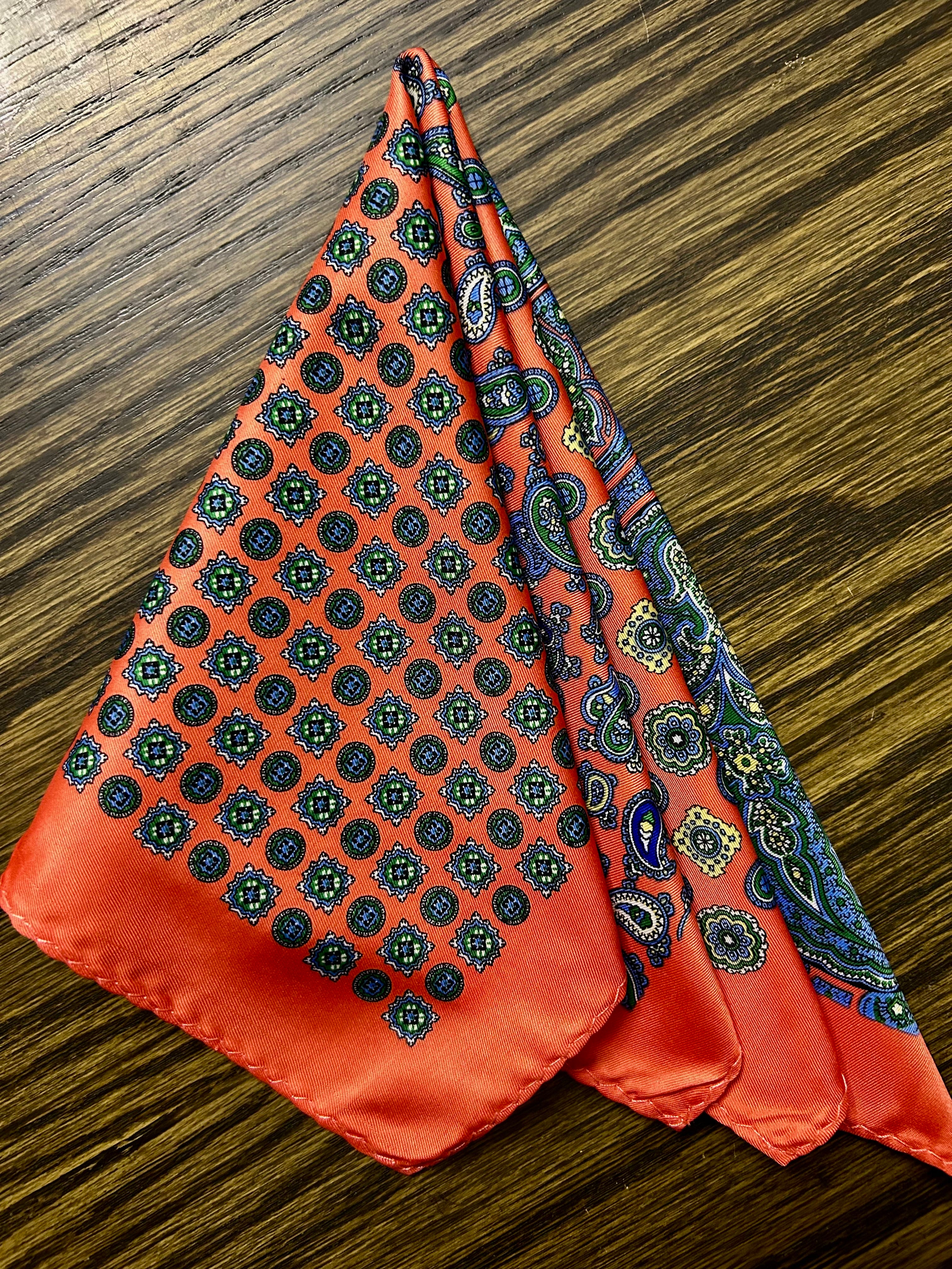 Spice Royale Pocket Square