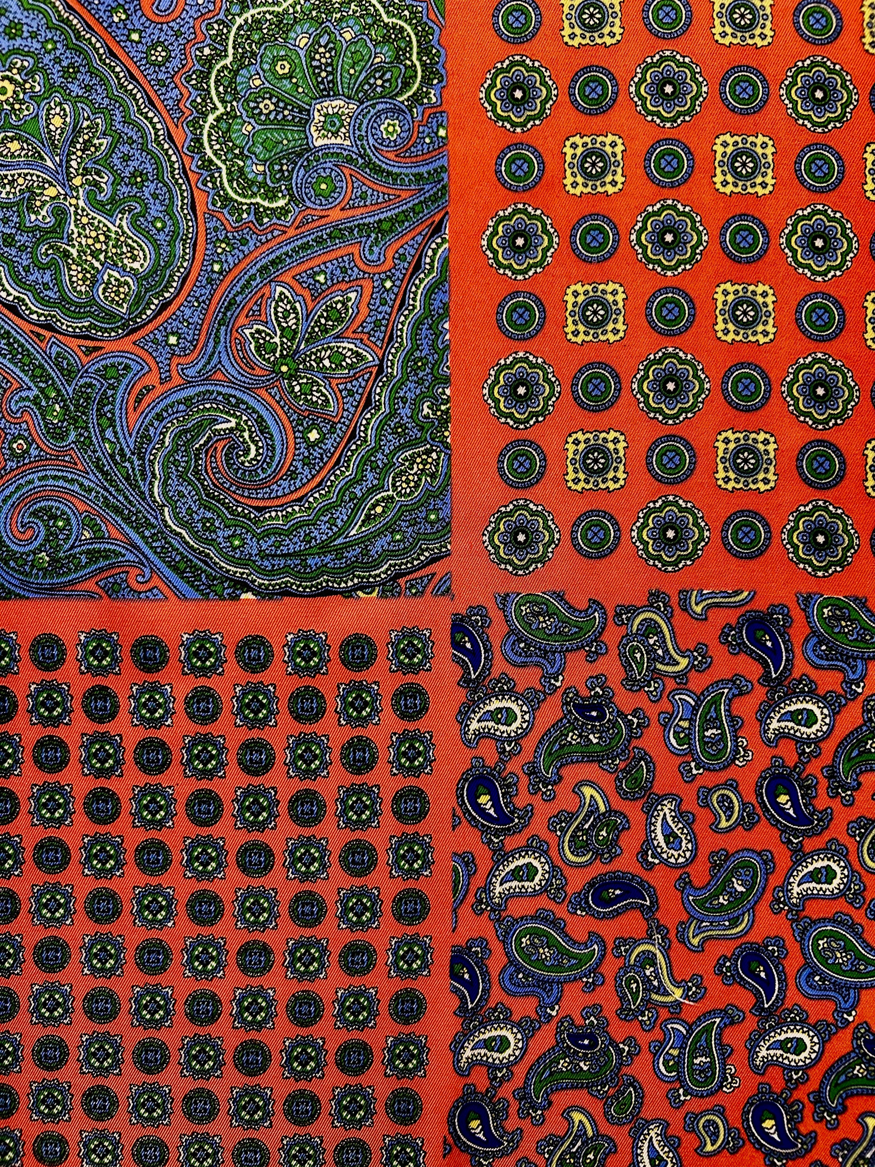 Spice Royale Pocket Square