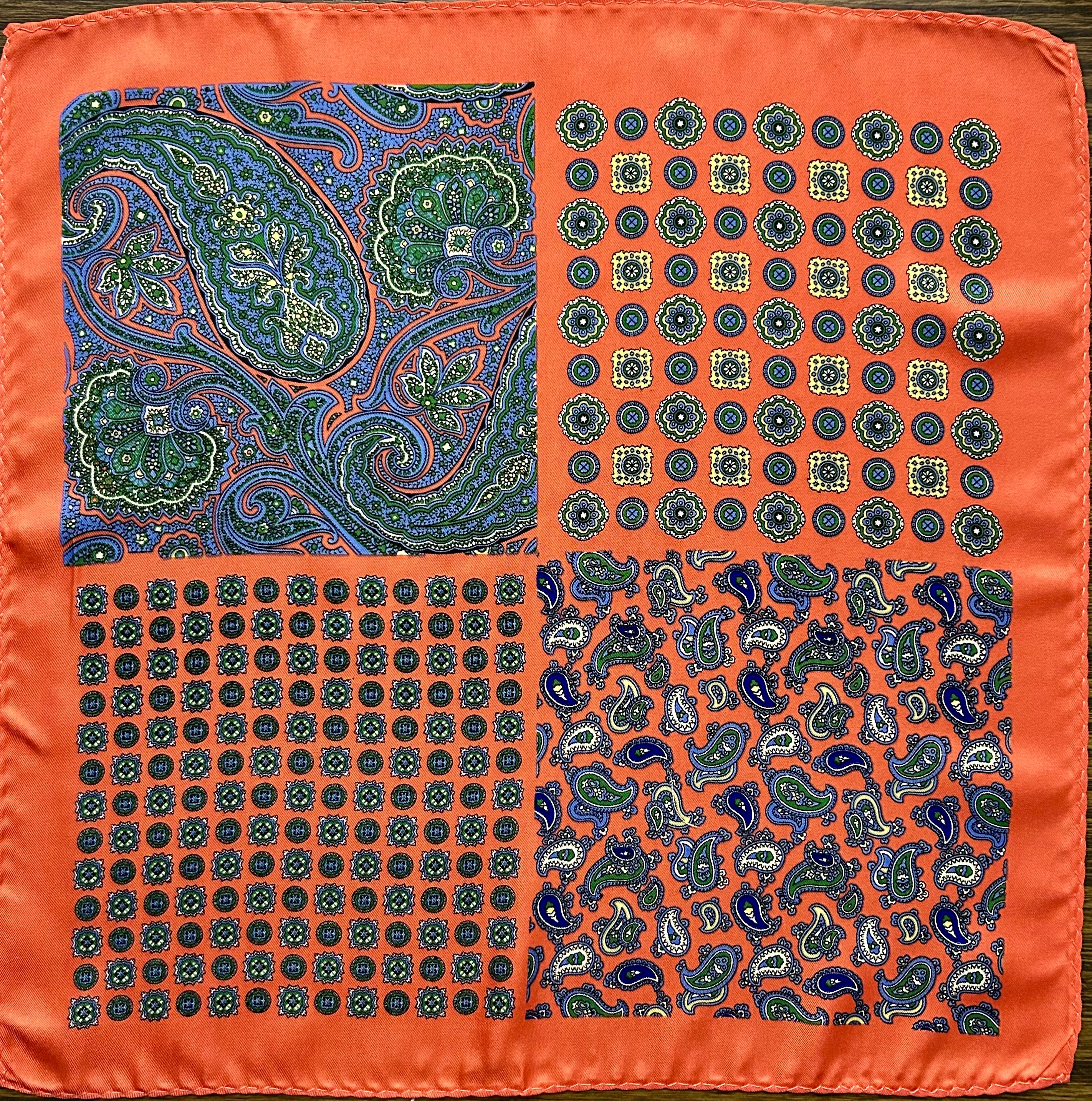 Spice Royale Pocket Square