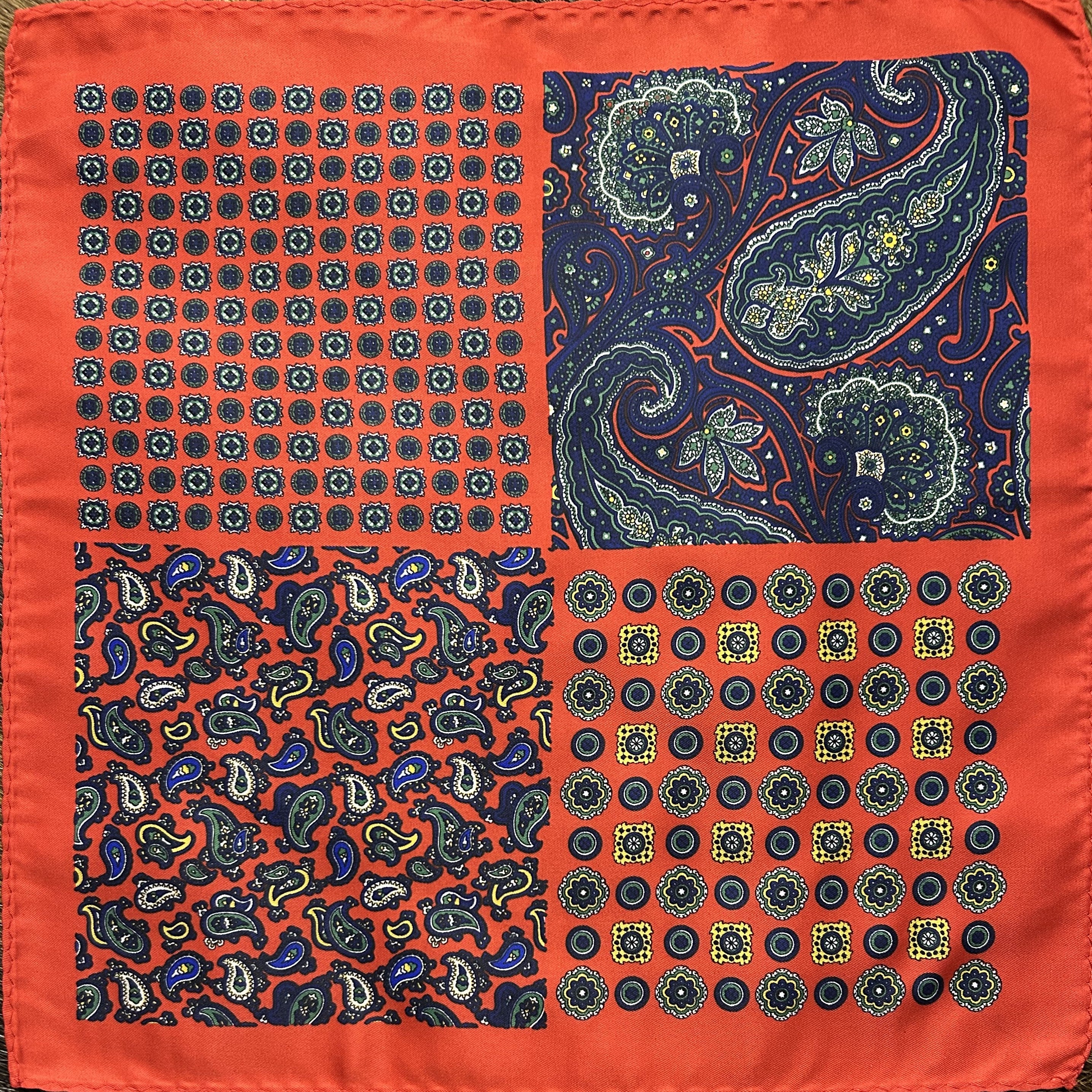 multi-pattern pocket square