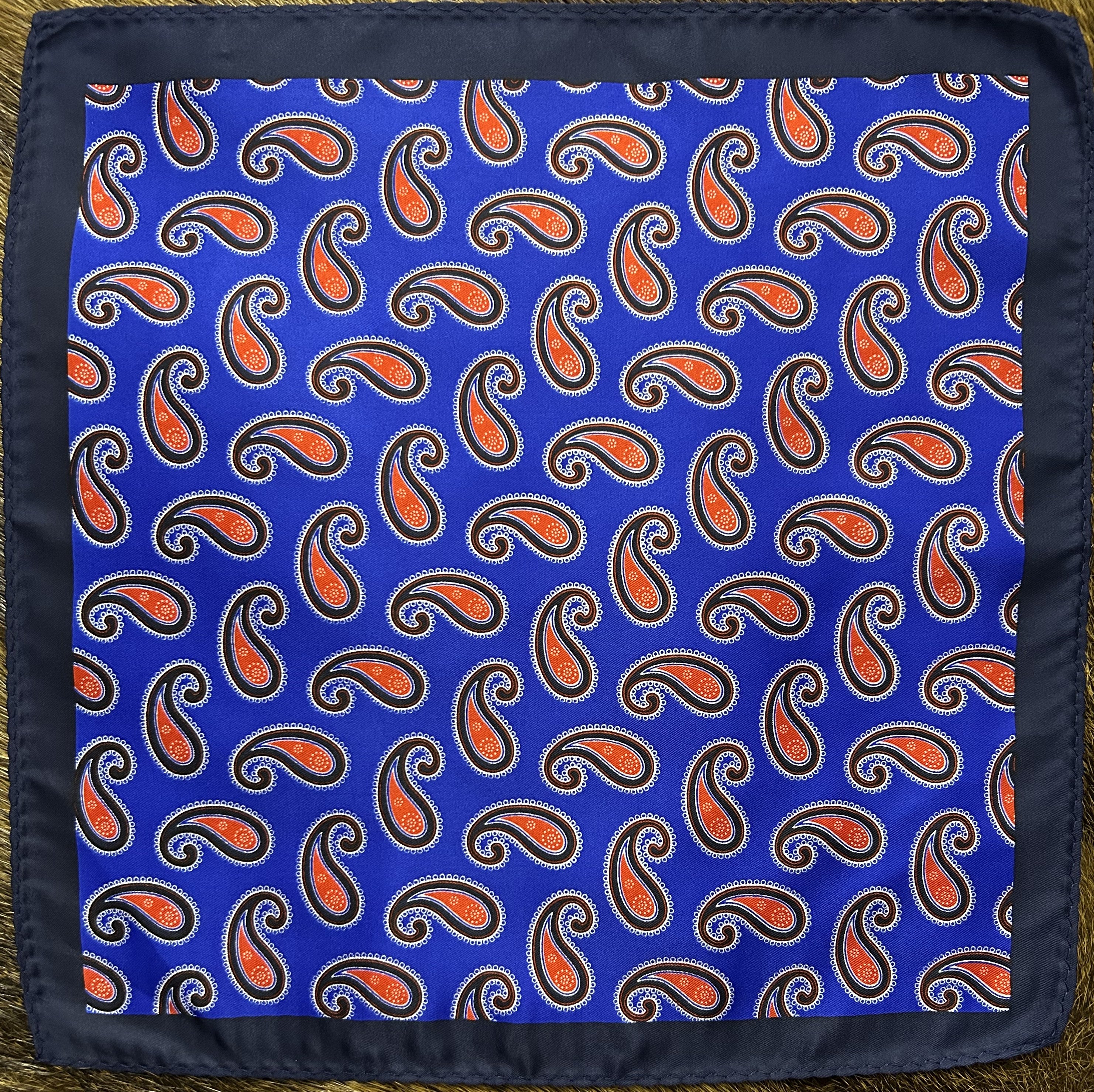 Royal Flair Paisley Pocket Square