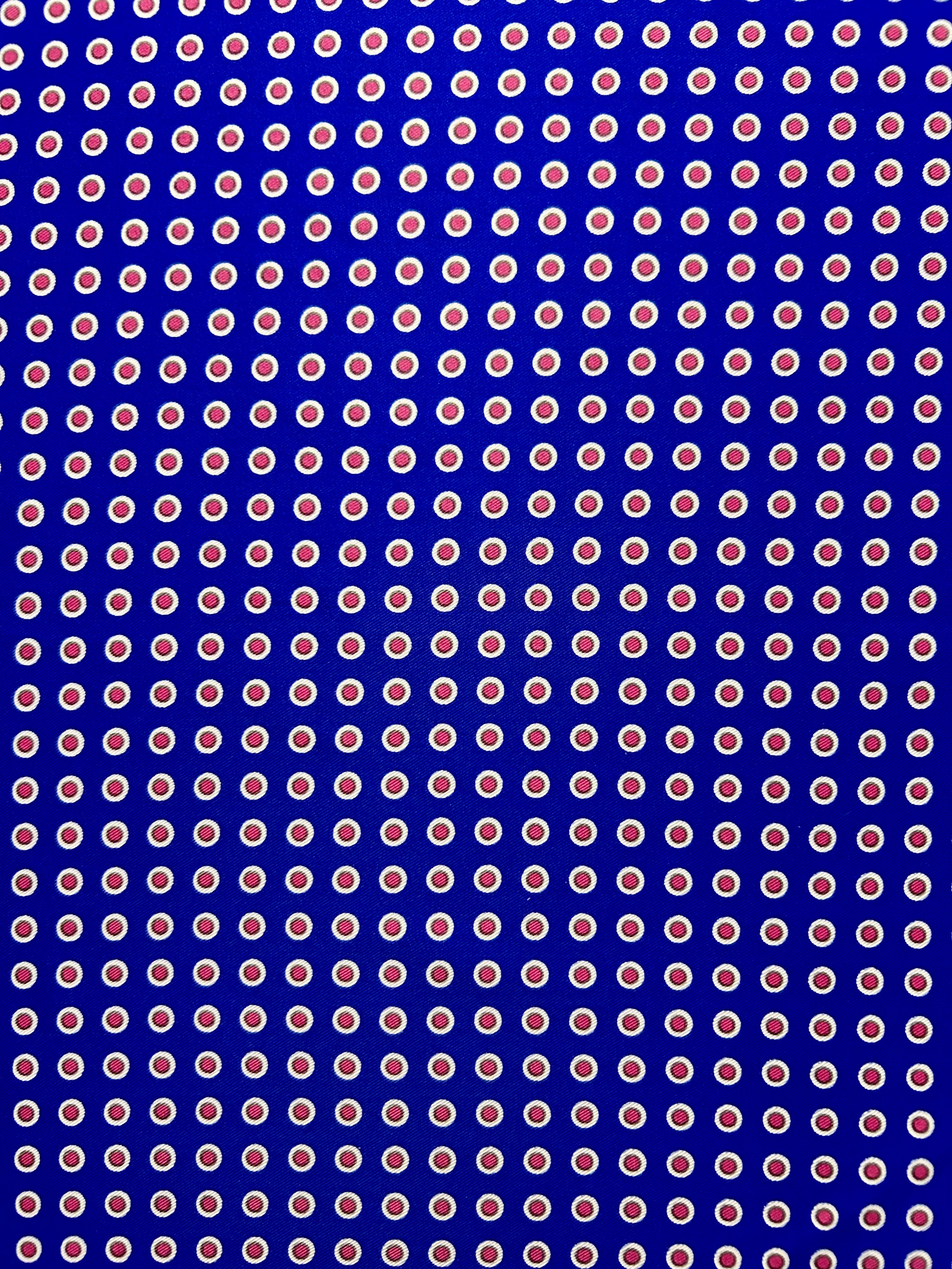 Blueberry Charm Pocket Square