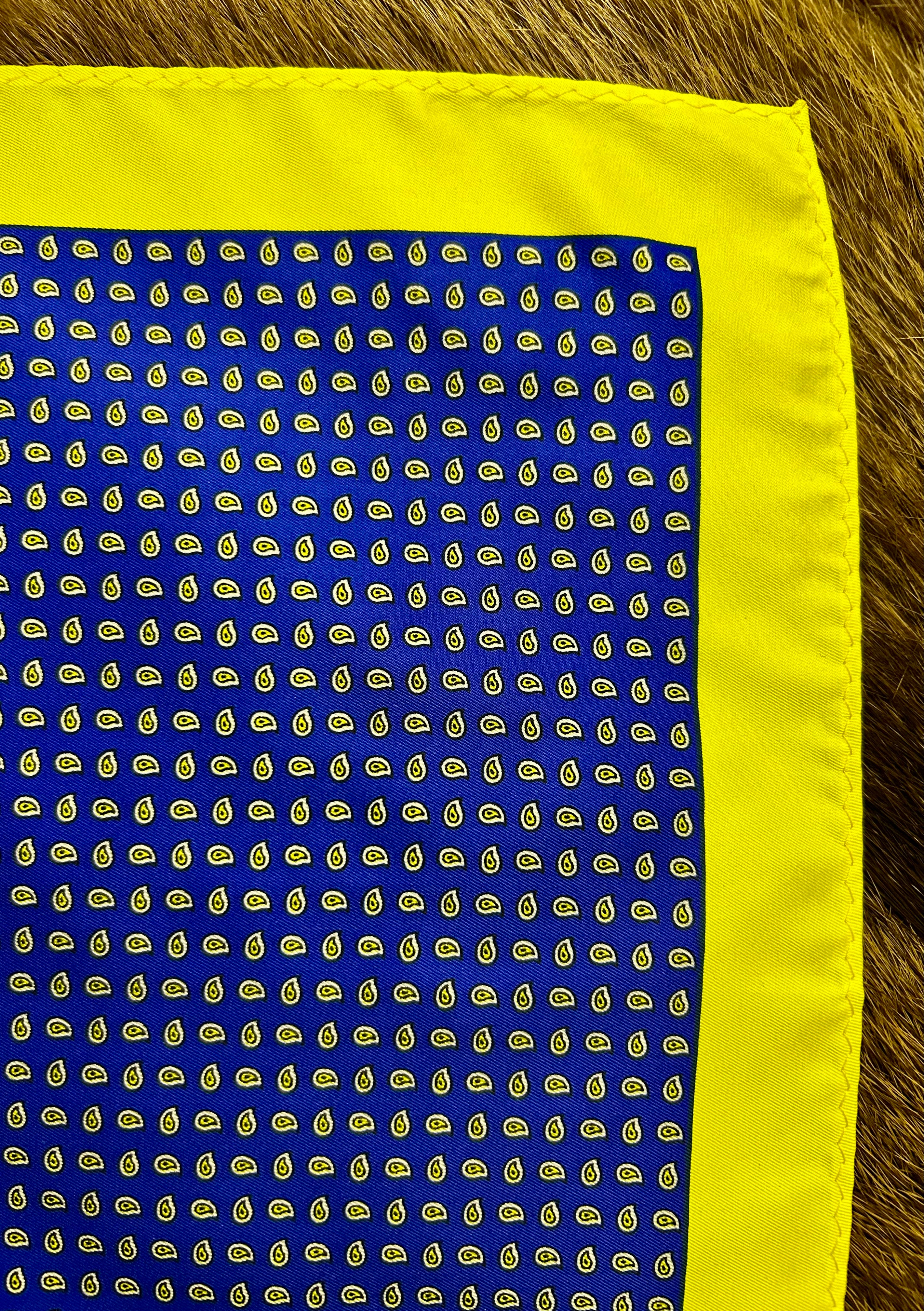 royal blue pocket square