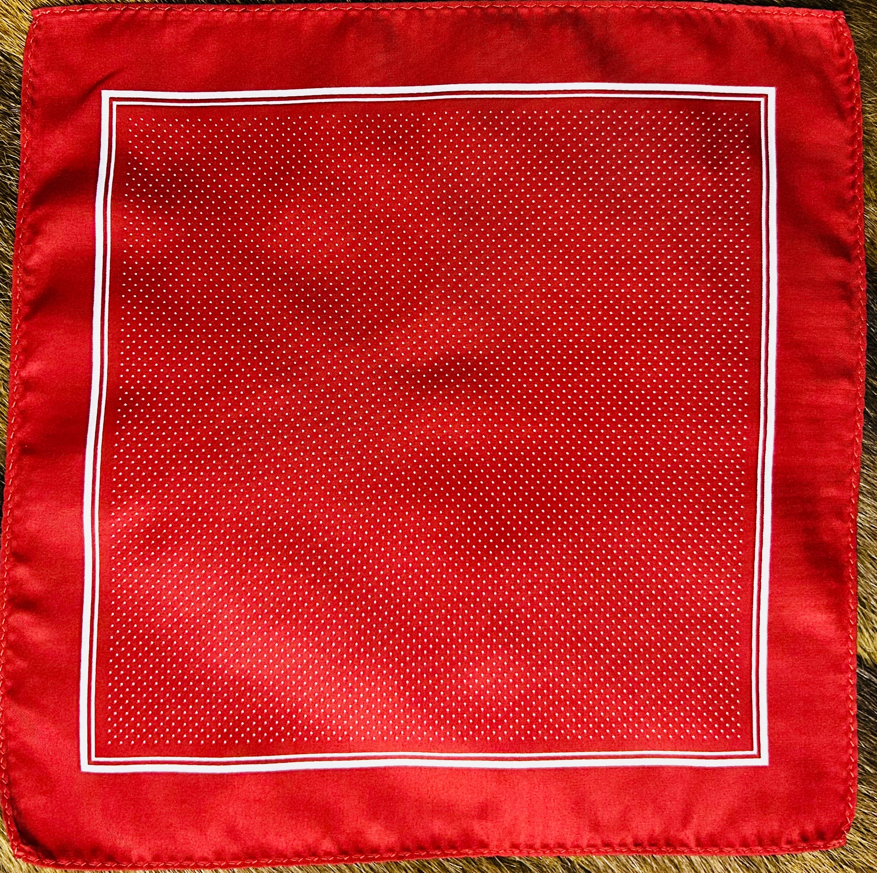 Crimson Grace Pocket Square