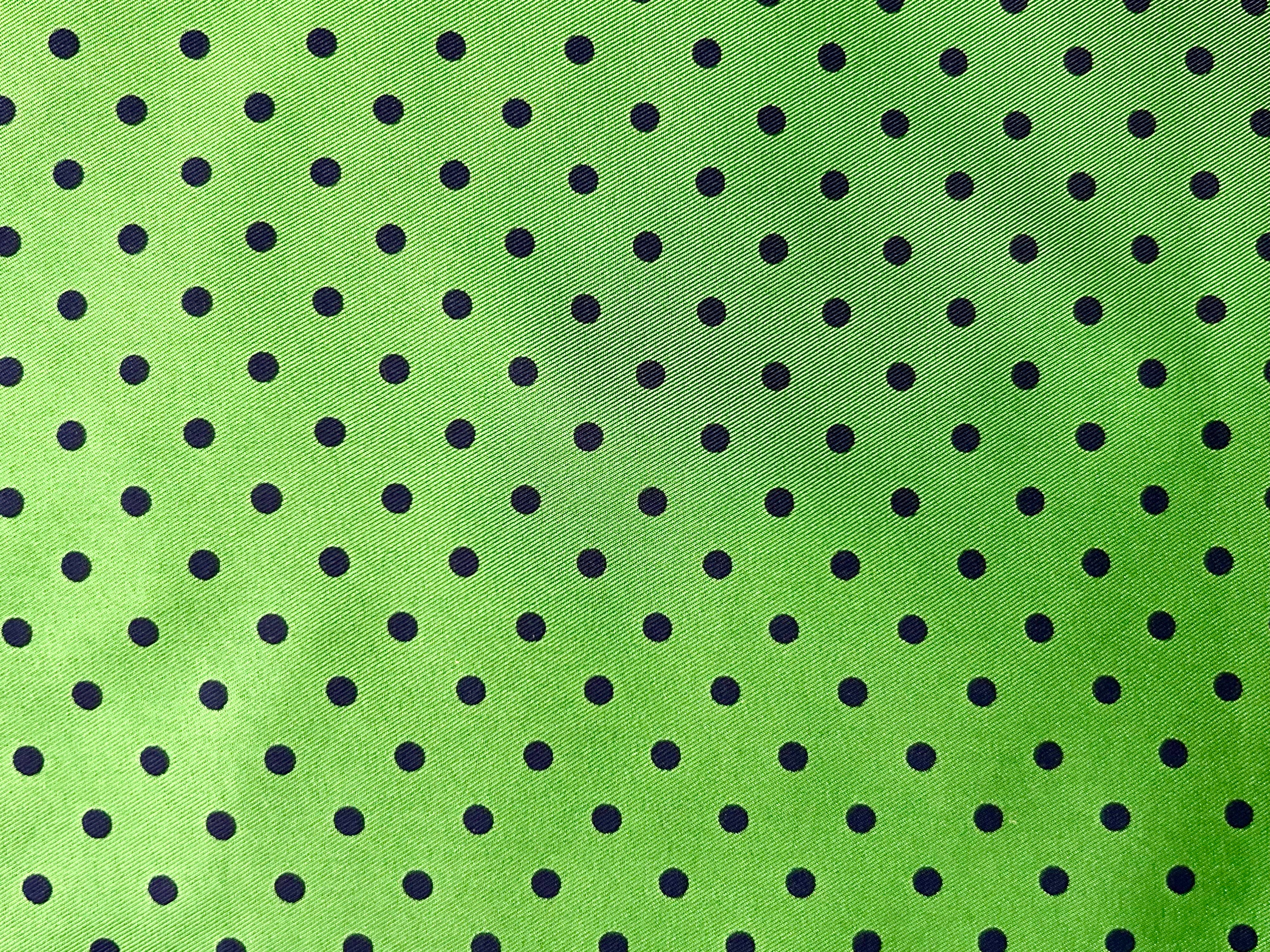 Emerald Dots Classic Pocket Square
