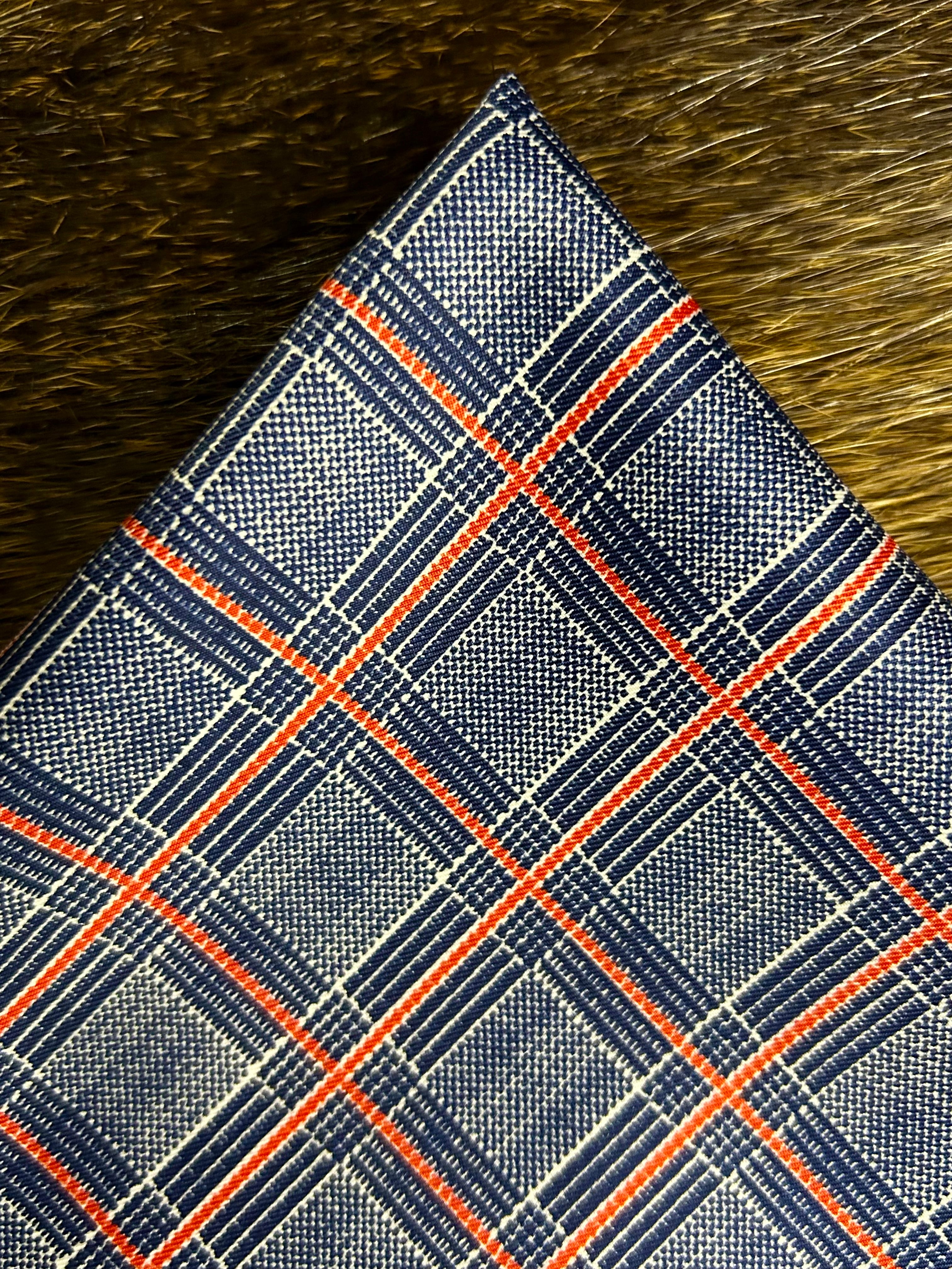 Oxford Check Classic Pocket Square