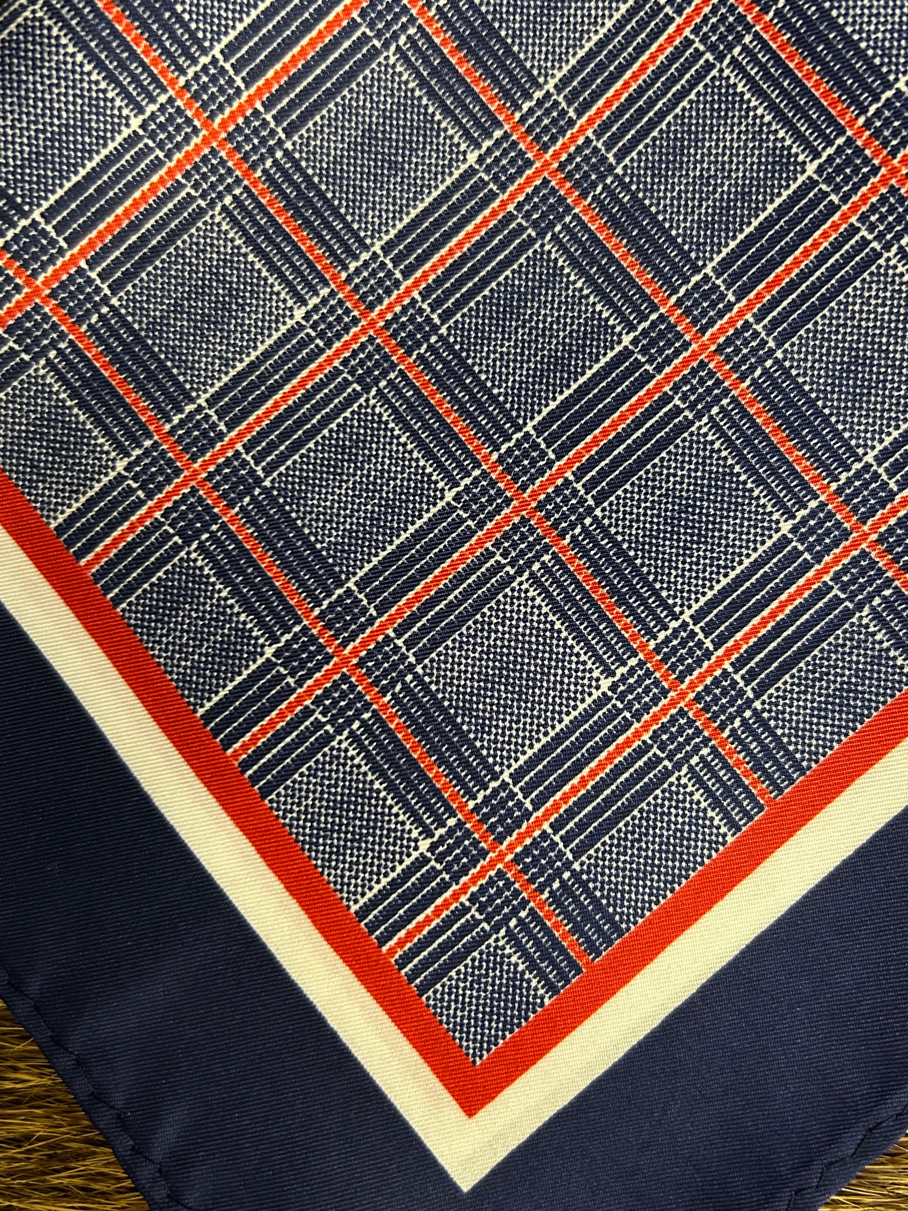 Oxford Check Classic Pocket Square