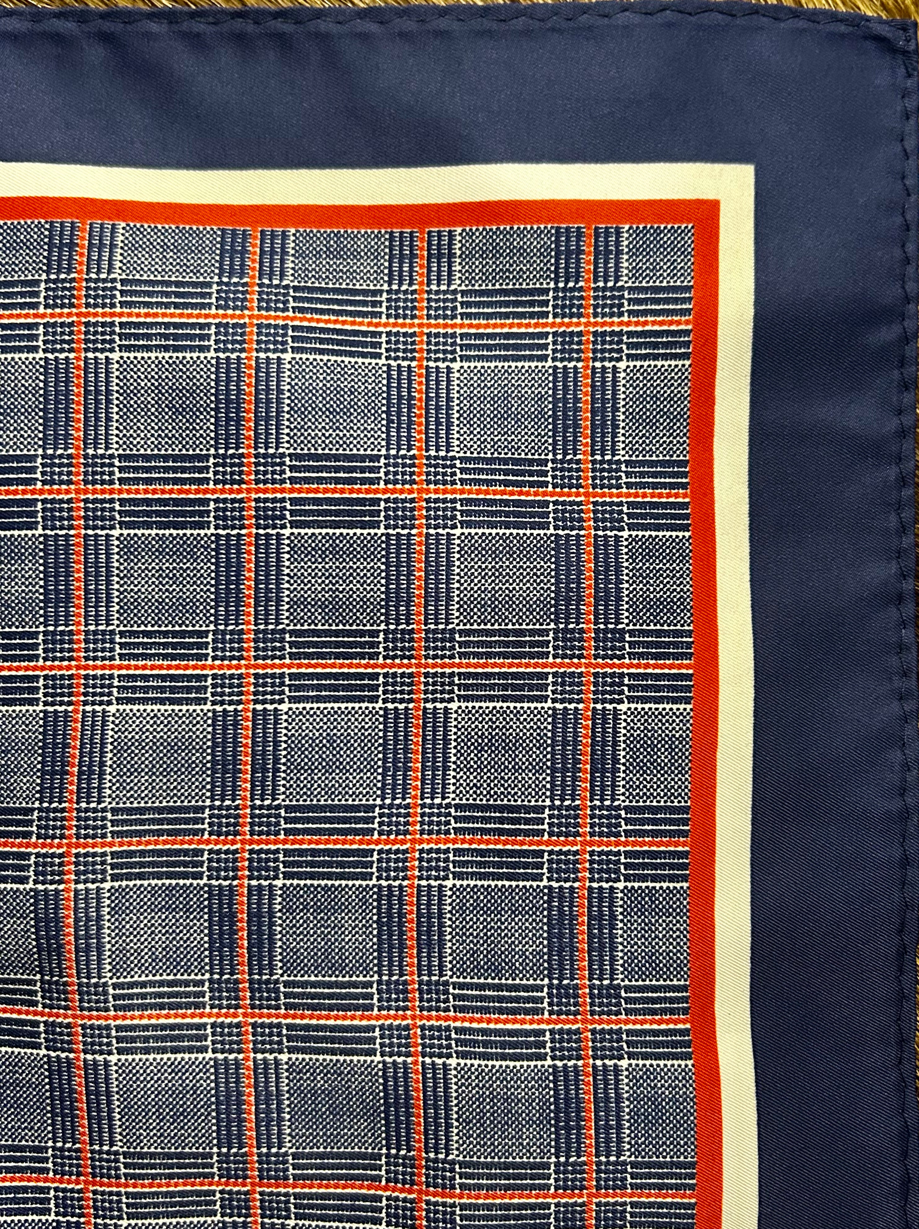 Oxford Check Classic Pocket Square