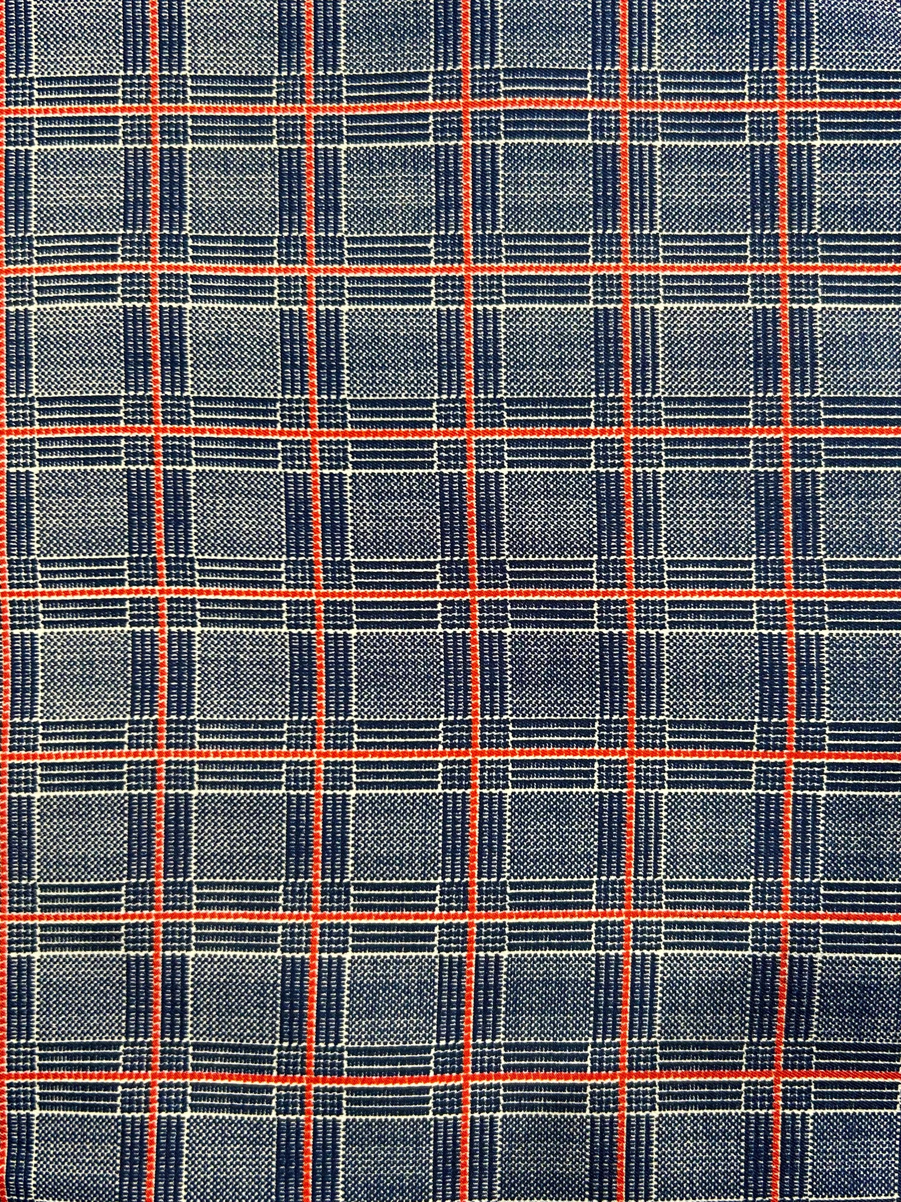 Oxford Check Classic Pocket Square