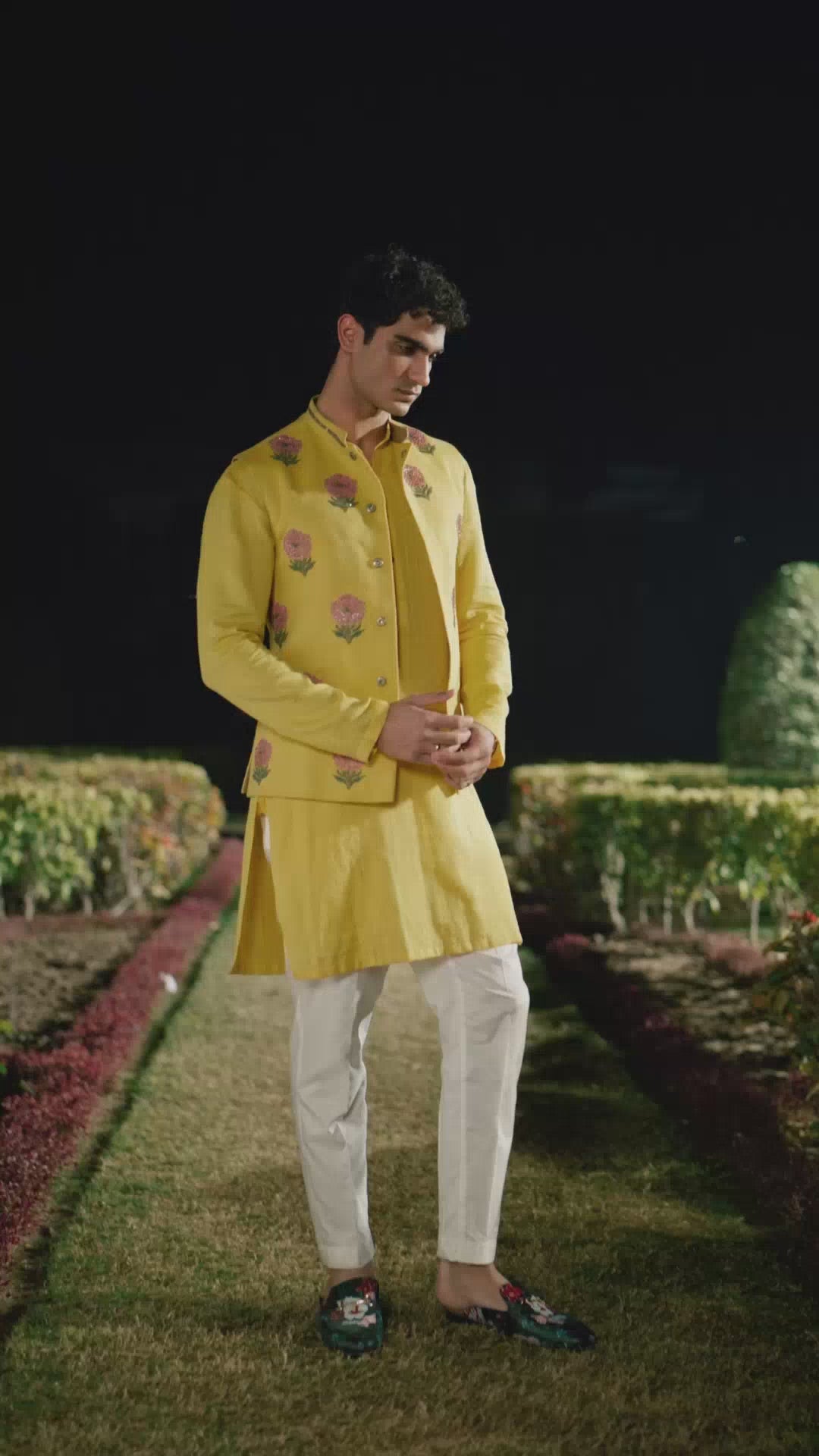 Mustard Gold Waistcoat