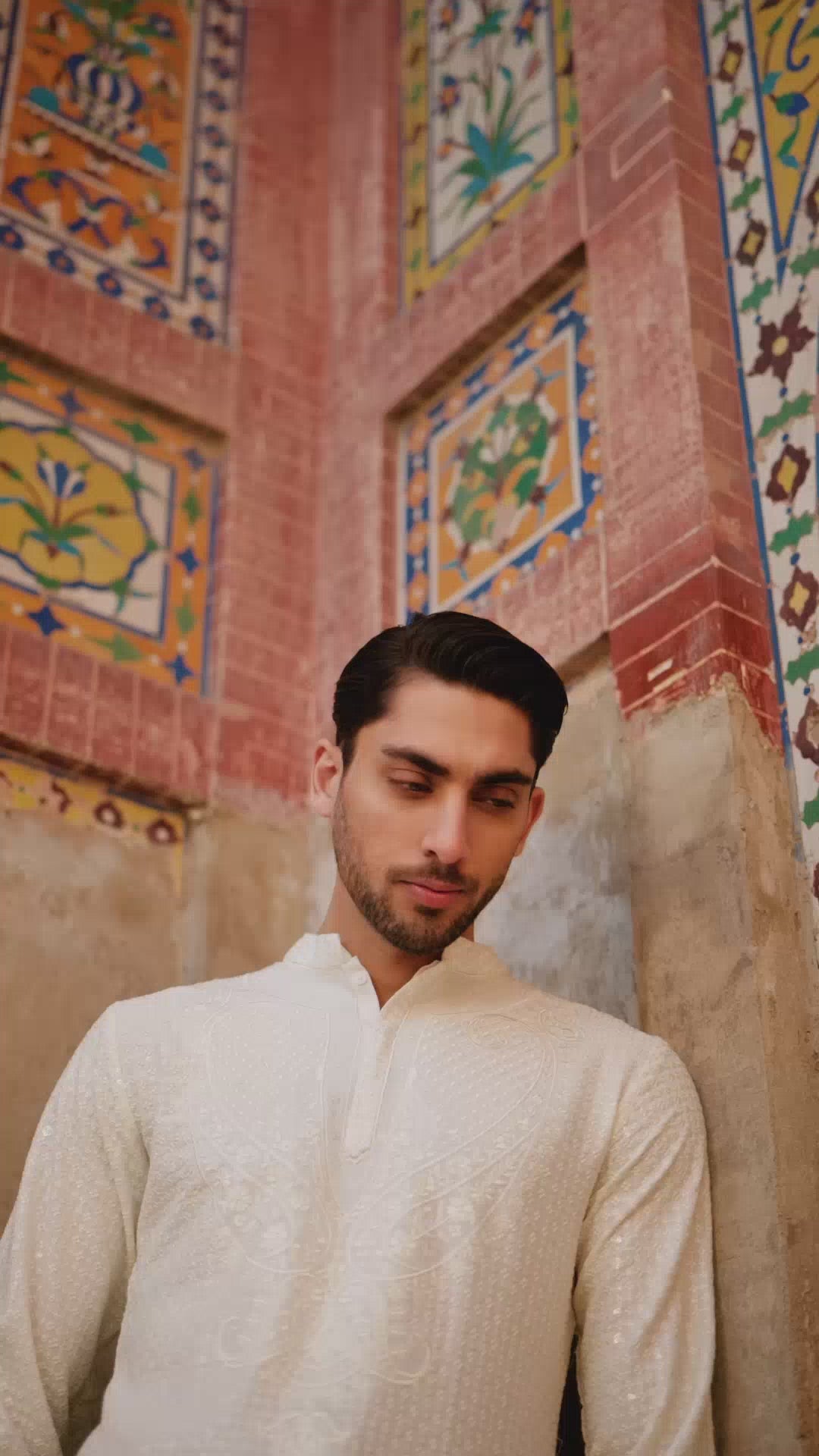 Soft Ivory Kurta Trouser