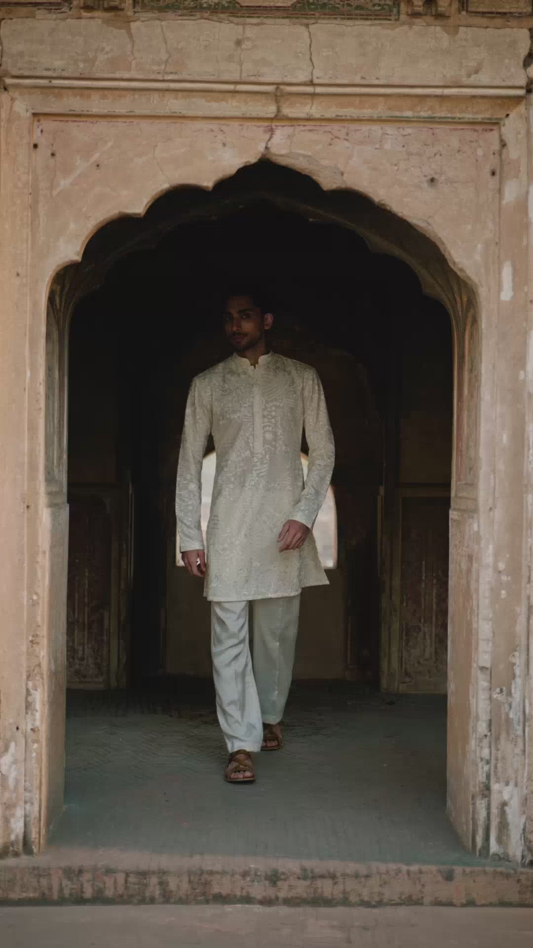 Desert Silk Kurta Trouser