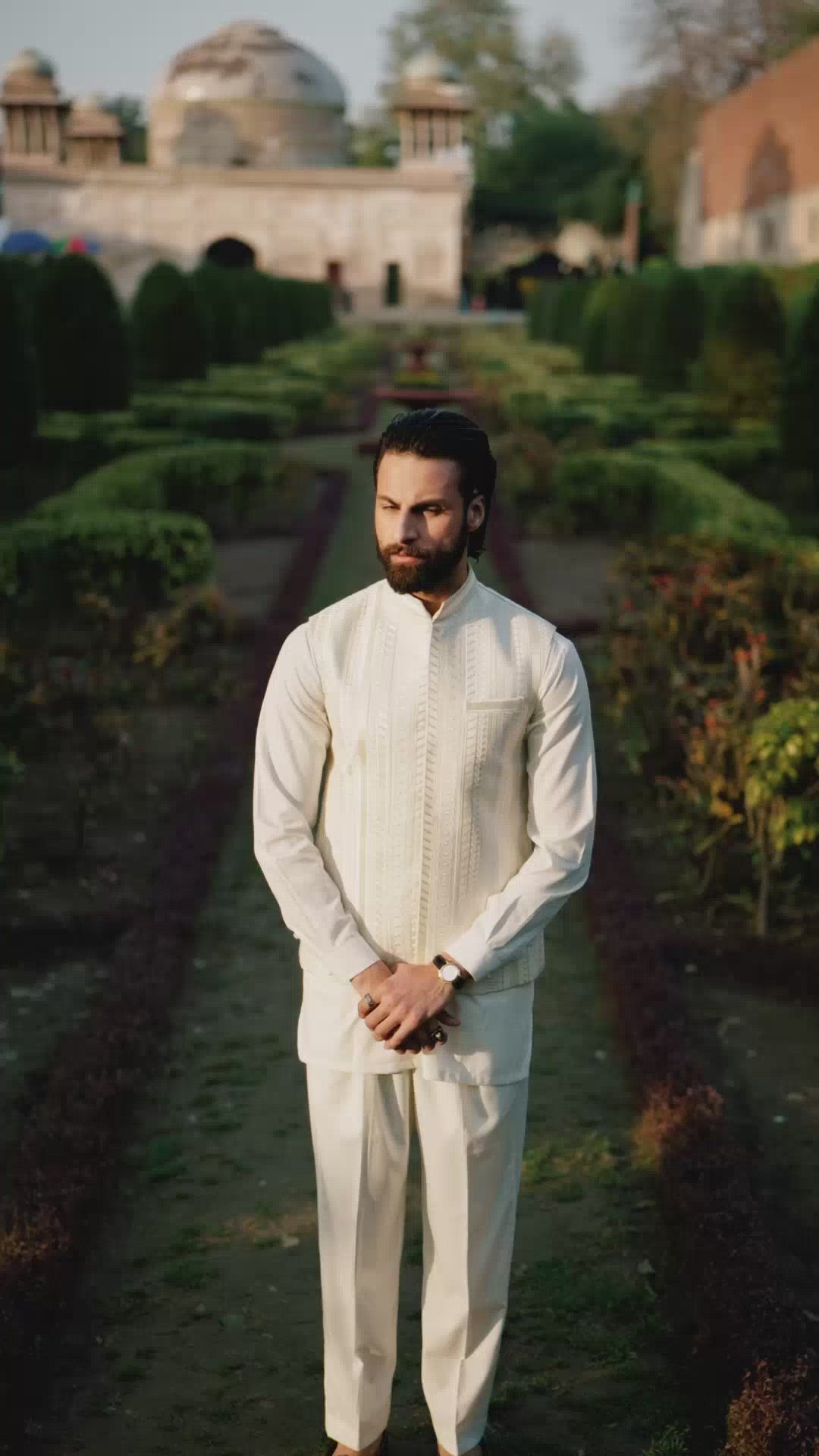 Moonlight Ivory Waistcoat