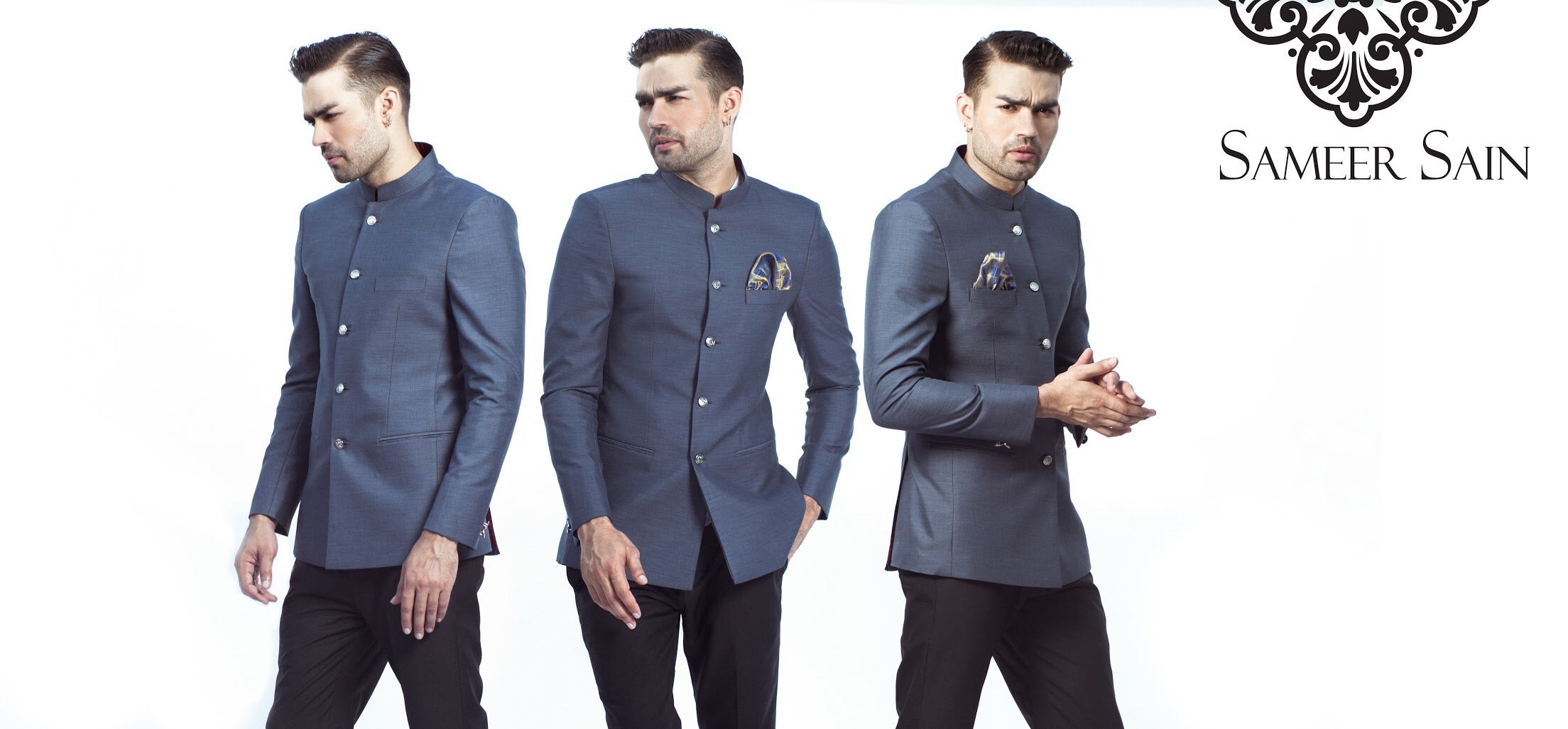 Charcoal grey Prince Coat