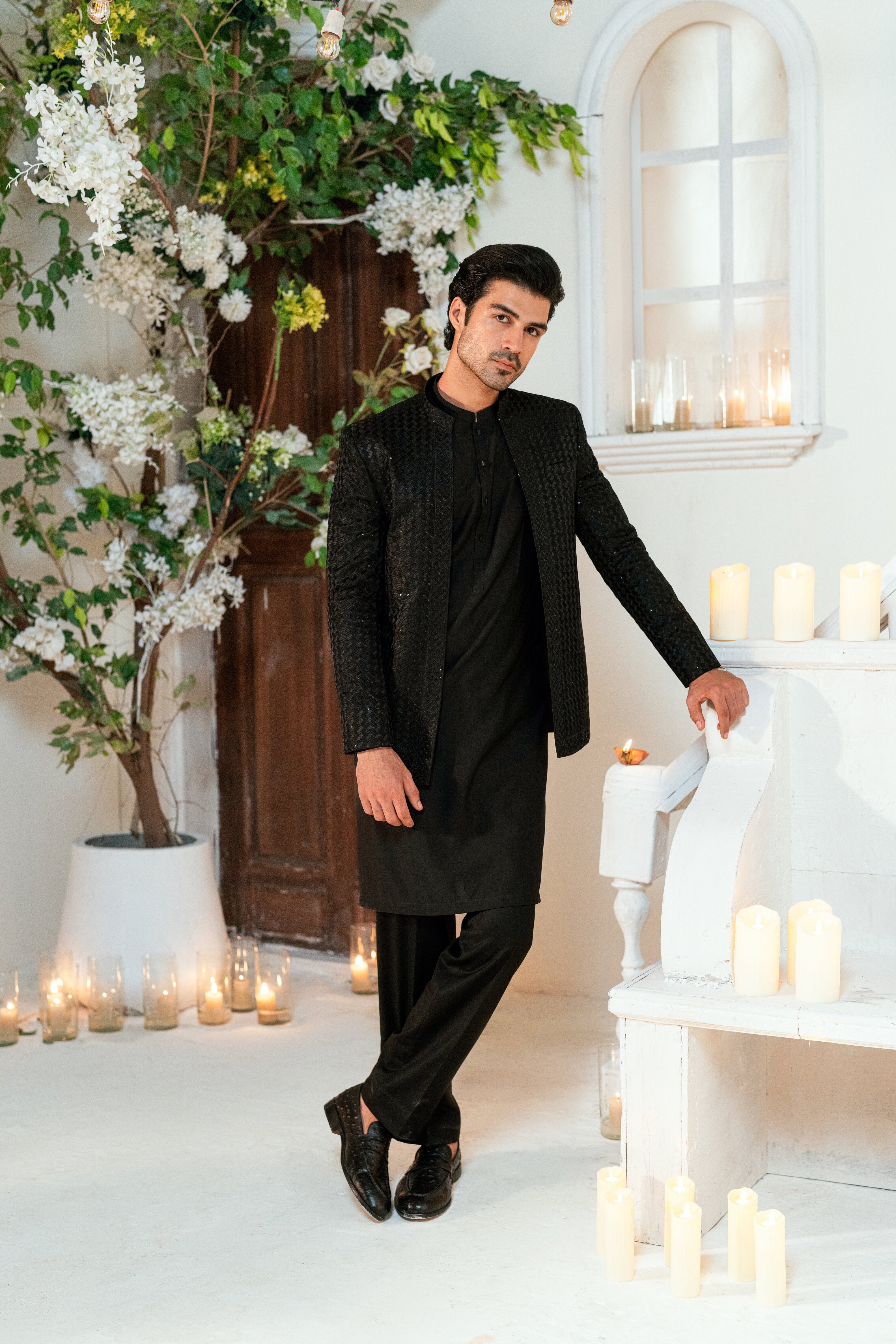 Black Prince Coat Ensemble