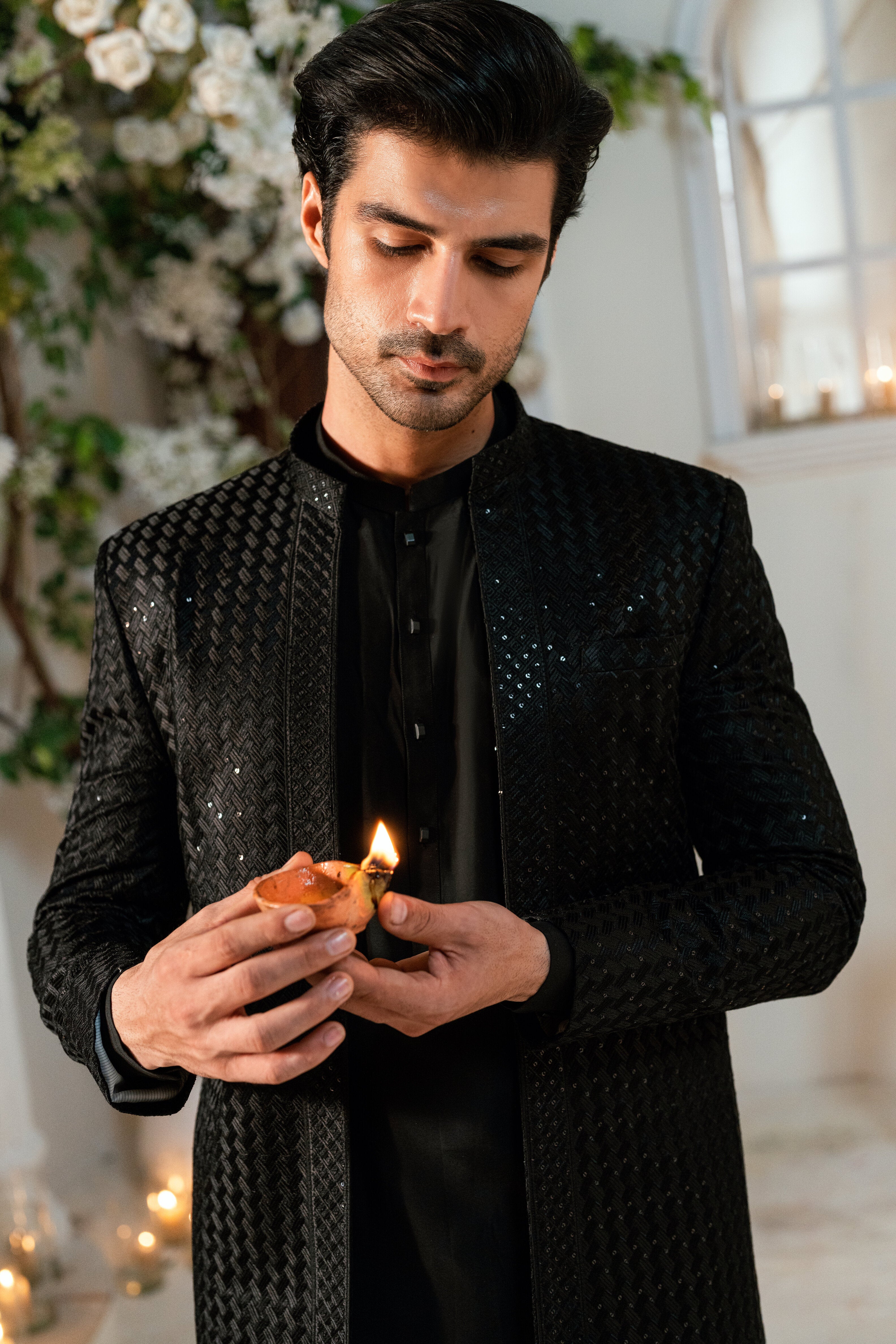 Black Prince Coat Ensemble