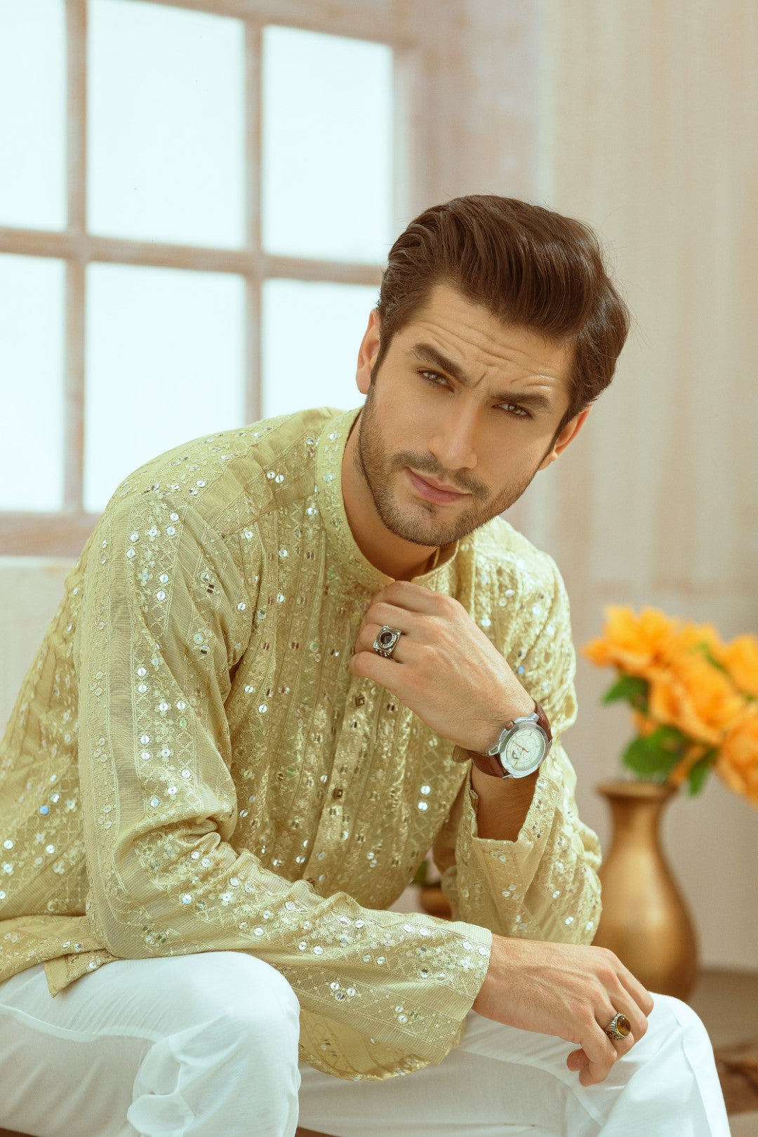 Pista Green Kurta Pajama