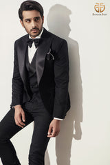 Classic Black Tuxedo Suits