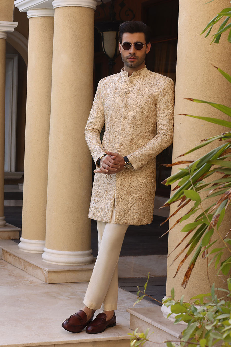 Karandi mughal Sherwani