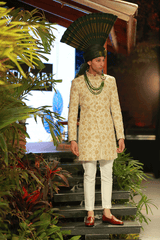 Off White Sherwani