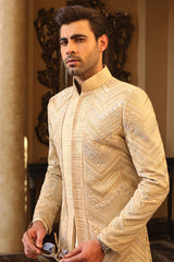 Vertical patterned Sherwani