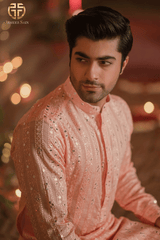 SOFT PINK KURTA AND TROUSER