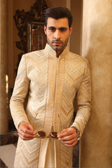 Vertical patterned Sherwani