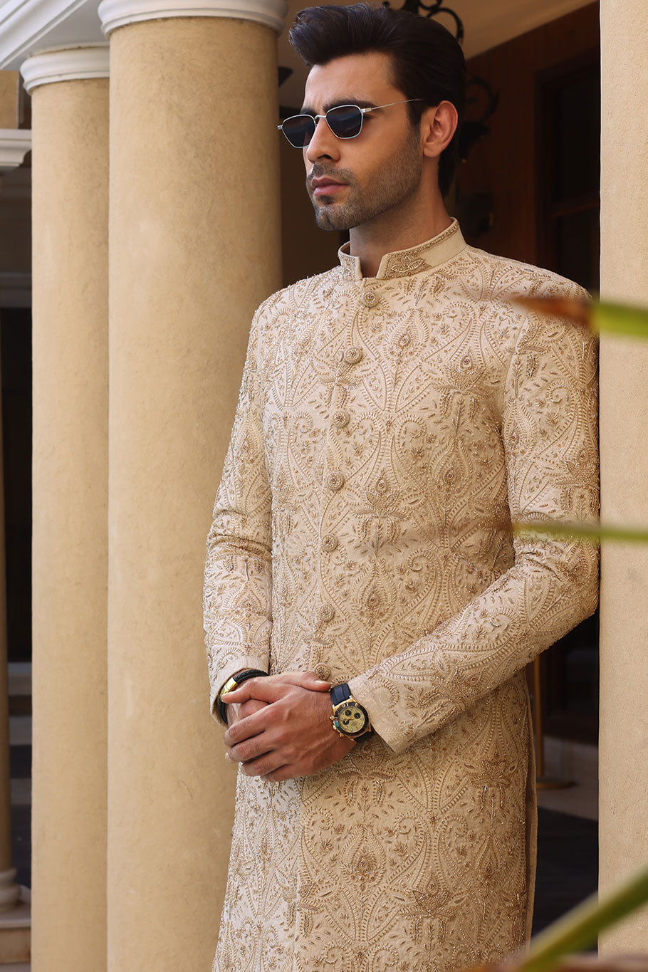 Karandi mughal Sherwani