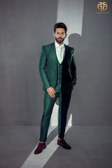 Green Texture Suit