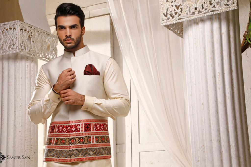 Off White Suiting Waistcoat