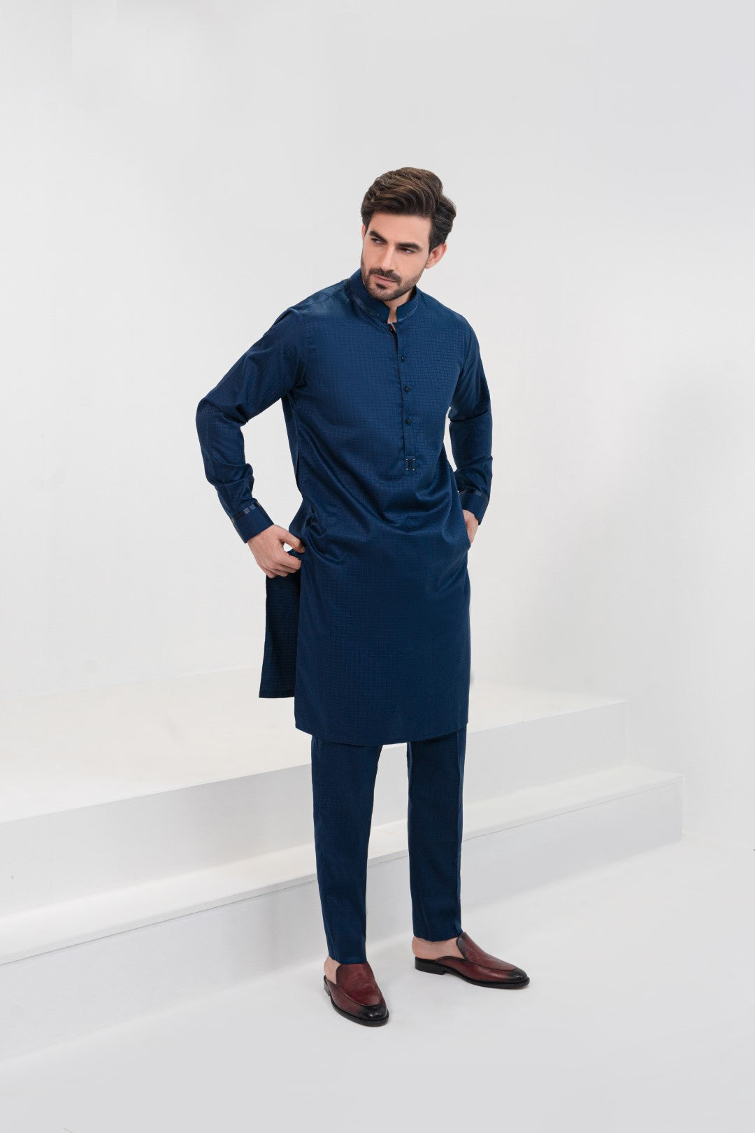 Blue kurta and trouser