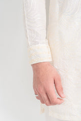 Off white embroidered Kurta And Trouser