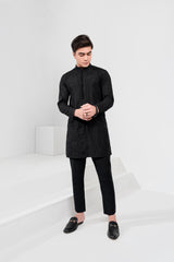 Black loops style Kurta And Trouser